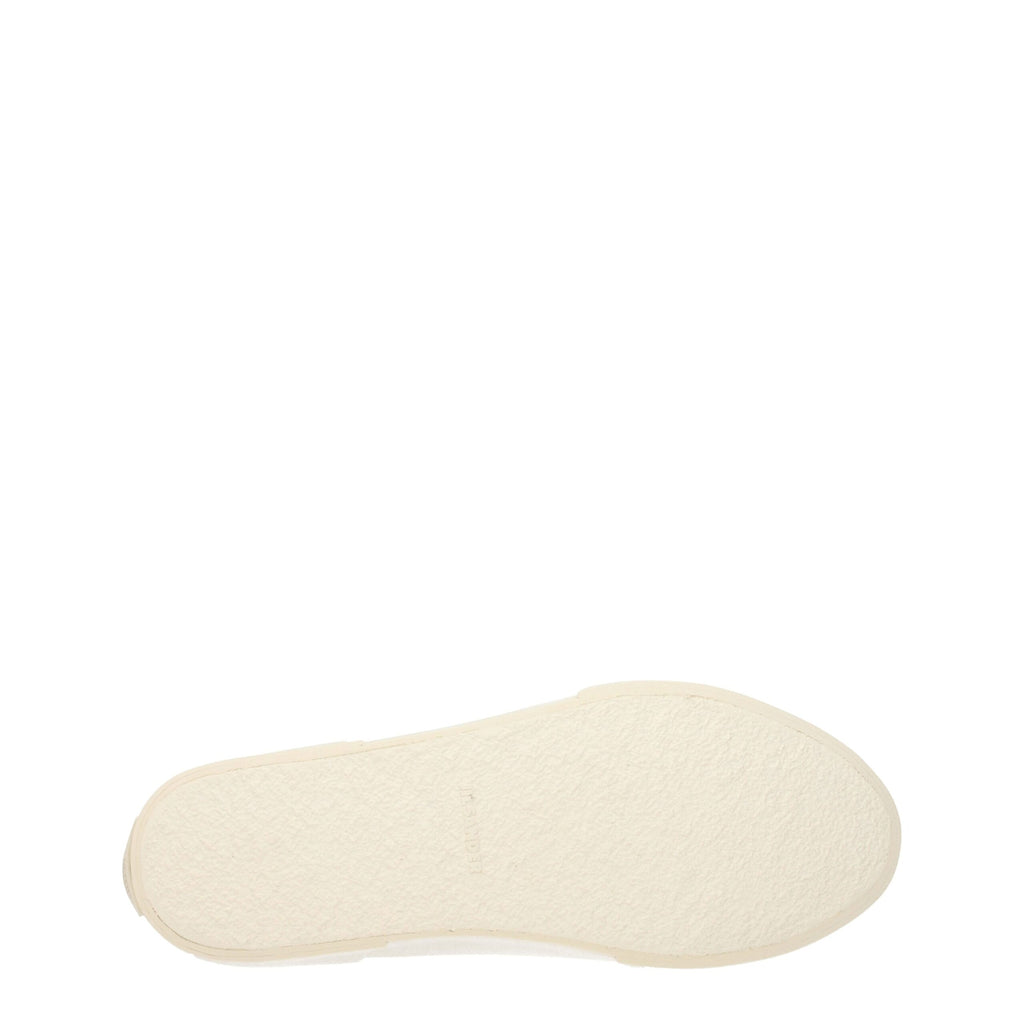 Jil Sander Beigefarbene High-Top-Sneaker aus Stoff