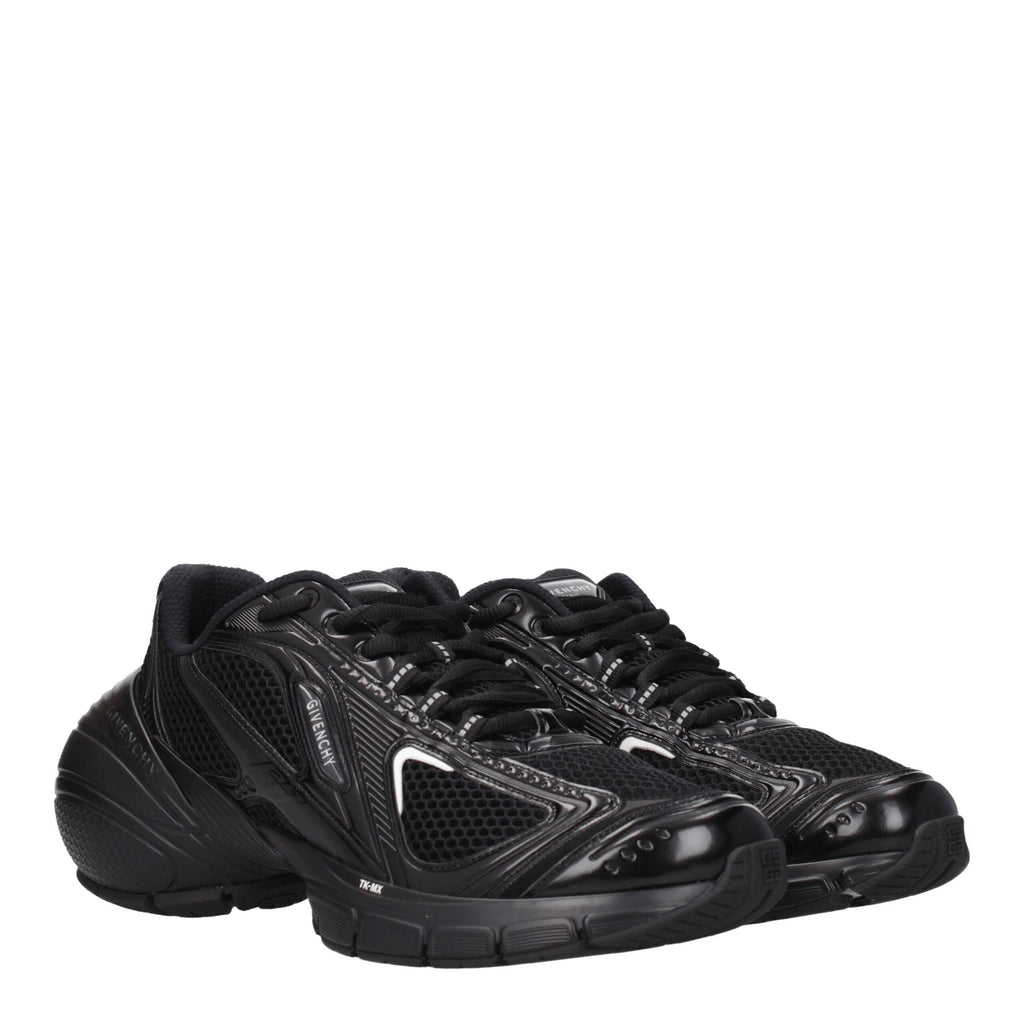 Givenchy Schwarzer Stoff Sportliche Turnschuhe