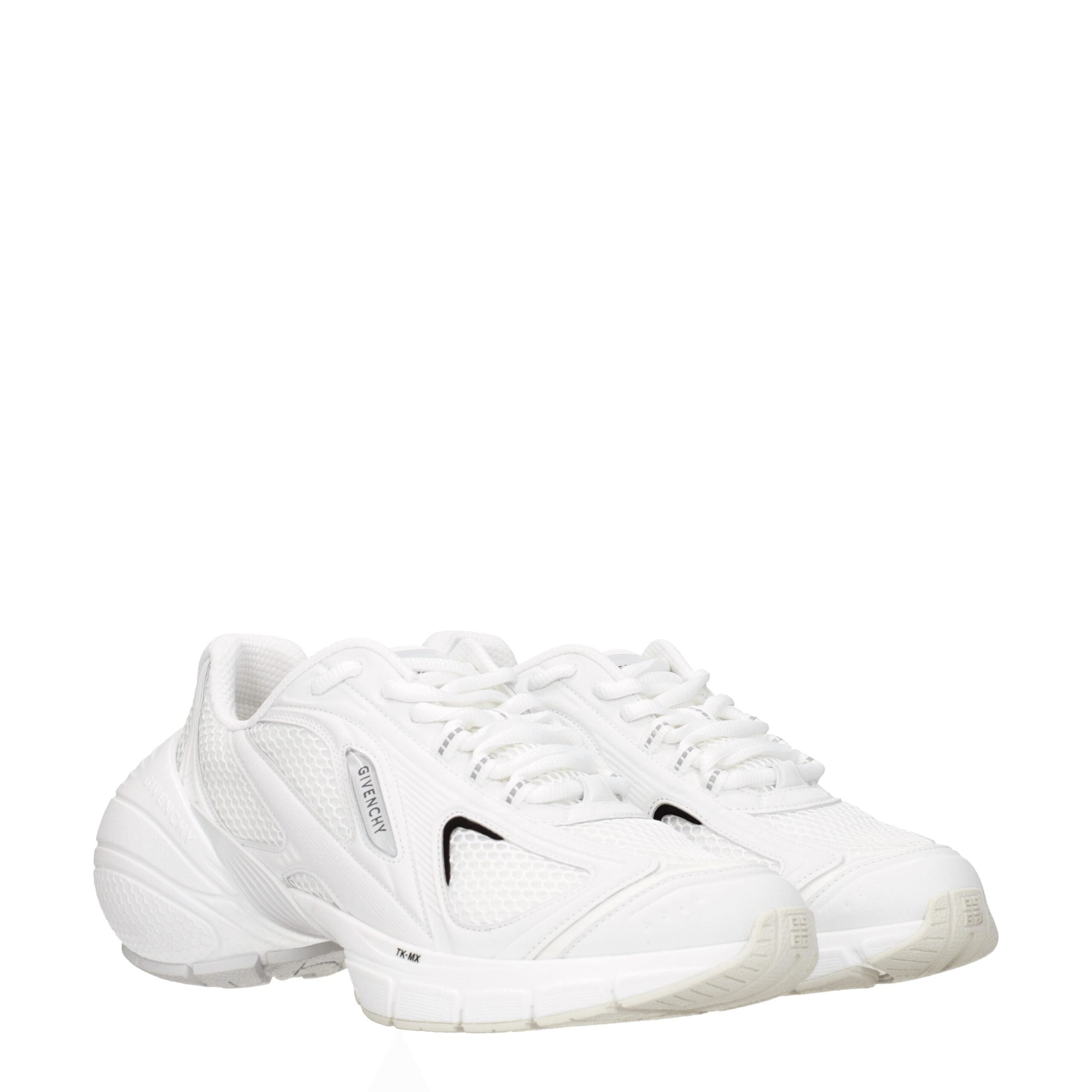 Givenchy Weißer Stoff Sportliche Turnschuhe