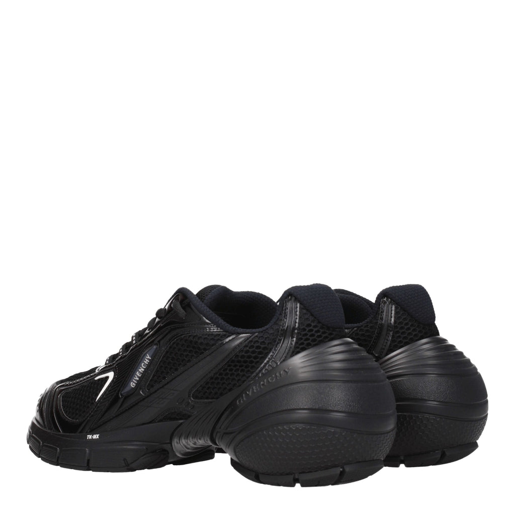Givenchy Schwarzer Stoff Sportliche Turnschuhe