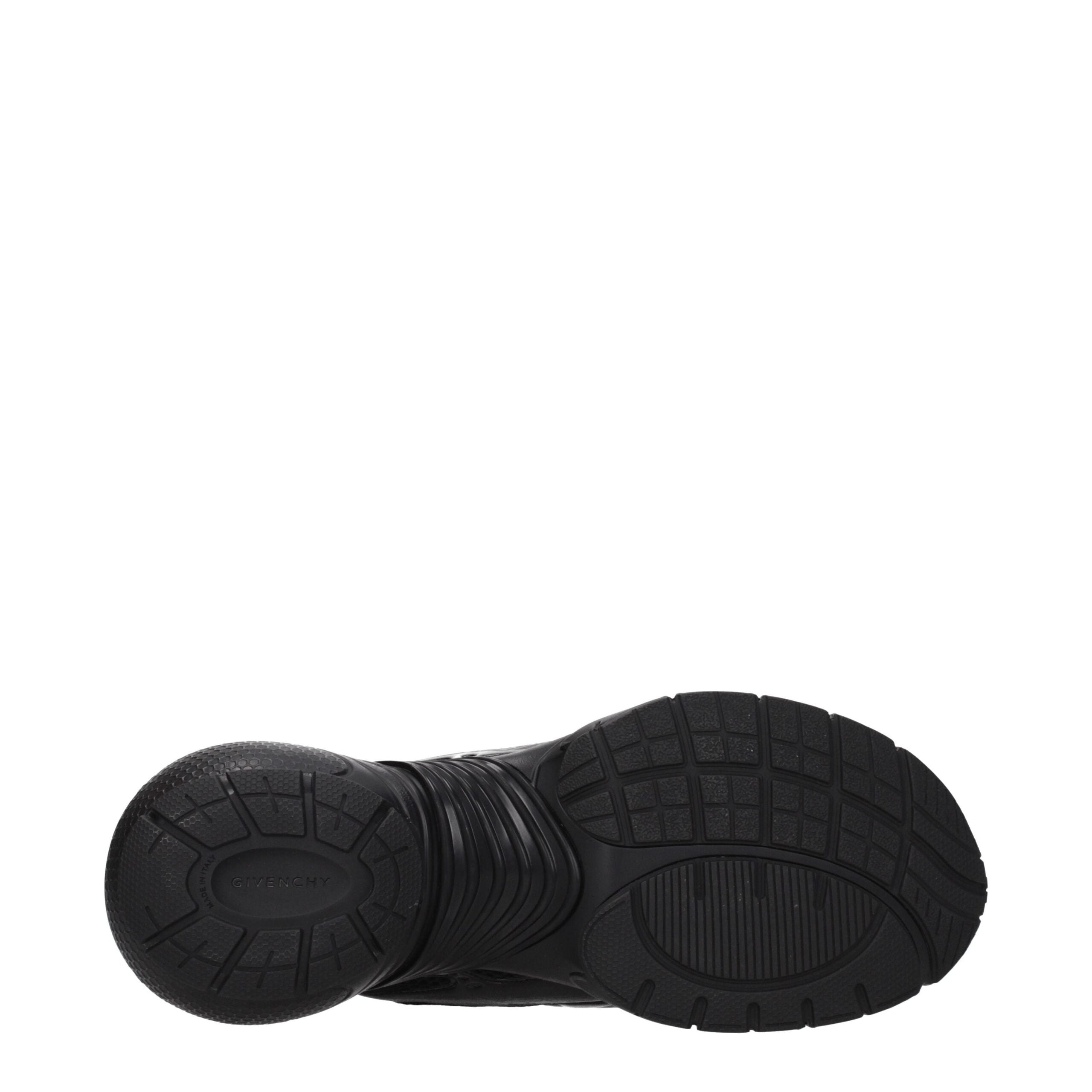 Givenchy Schwarzer Stoff Sportliche Turnschuhe