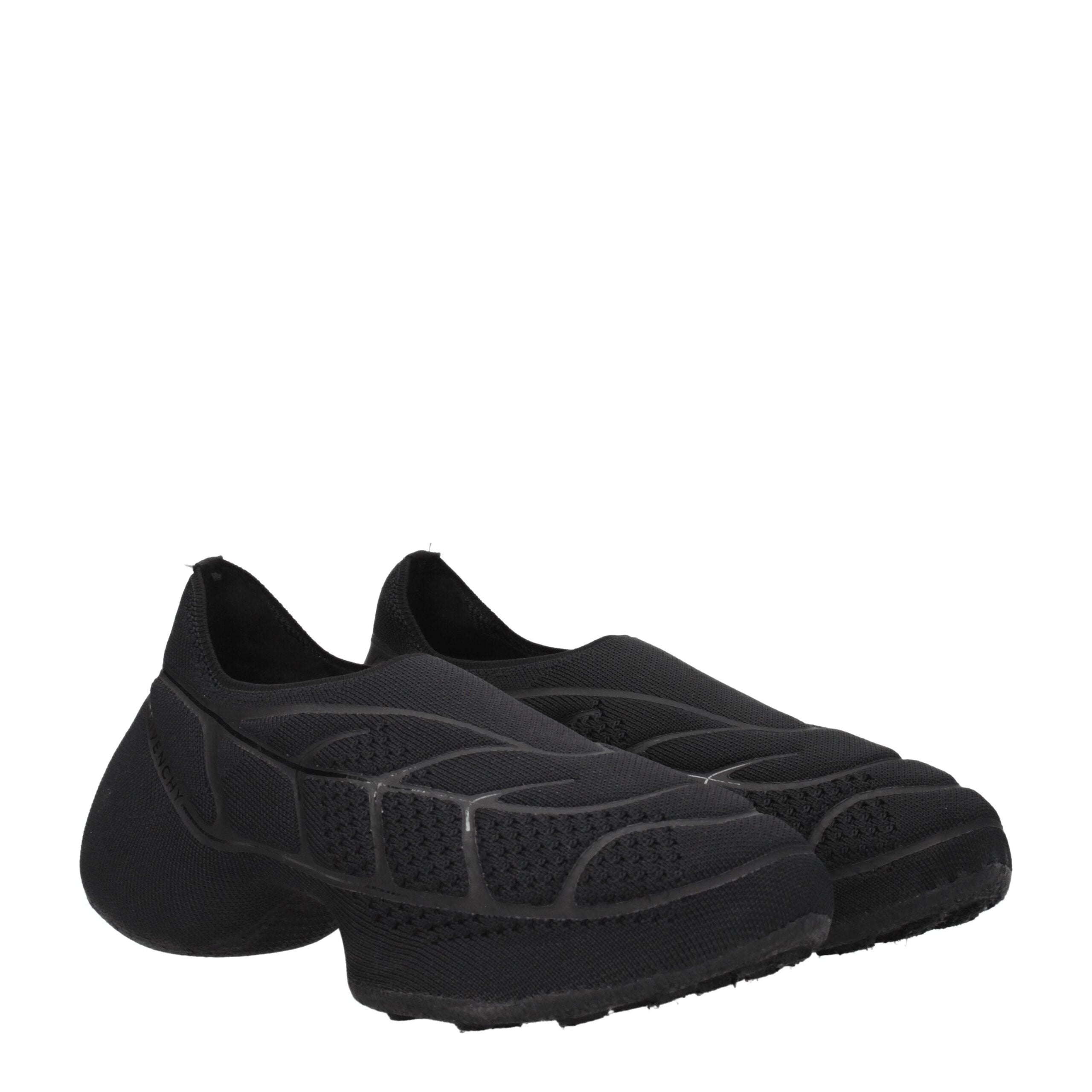 Givenchy Slipper aus schwarzem Stoff