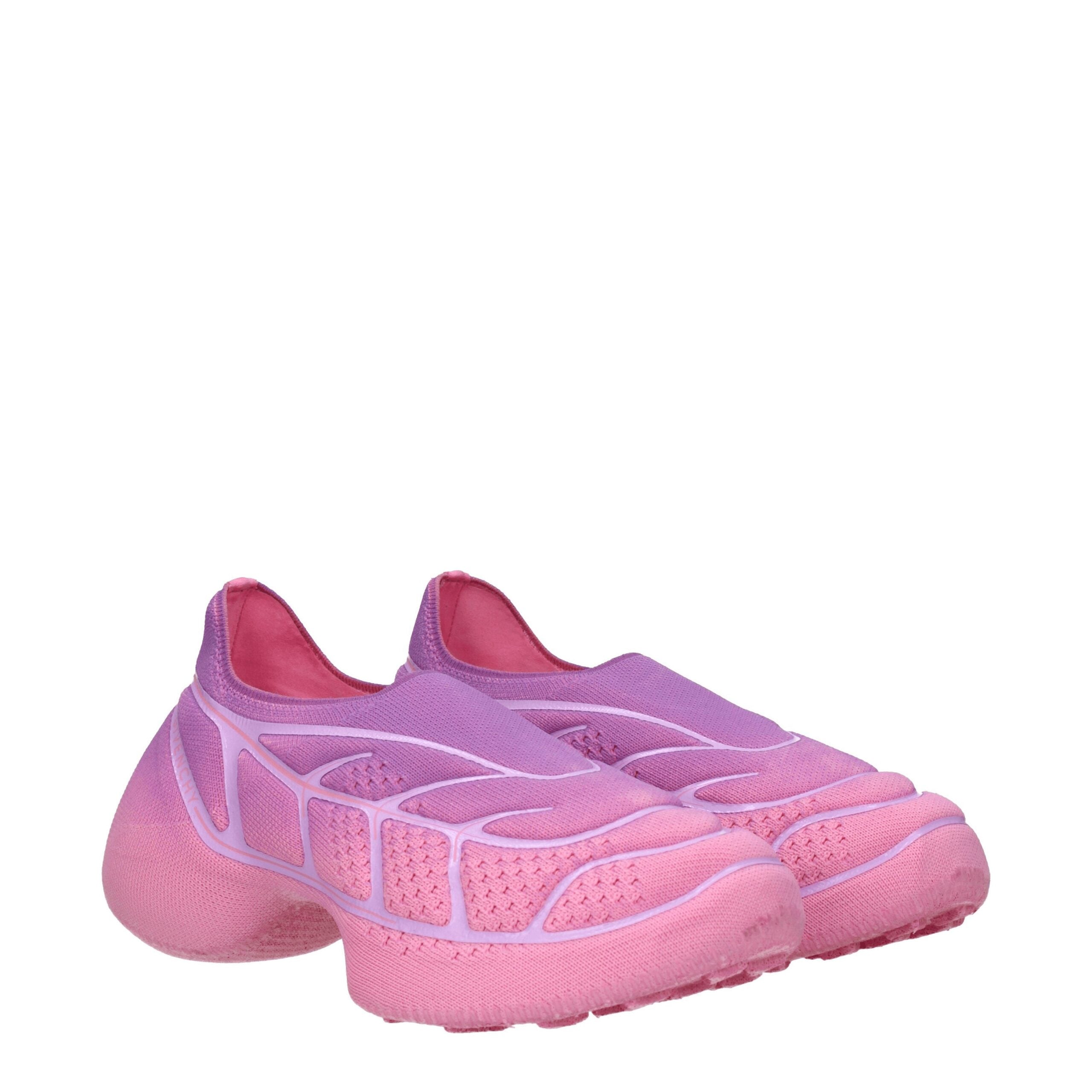 Givenchy Rosa Stoff Turnschuhe