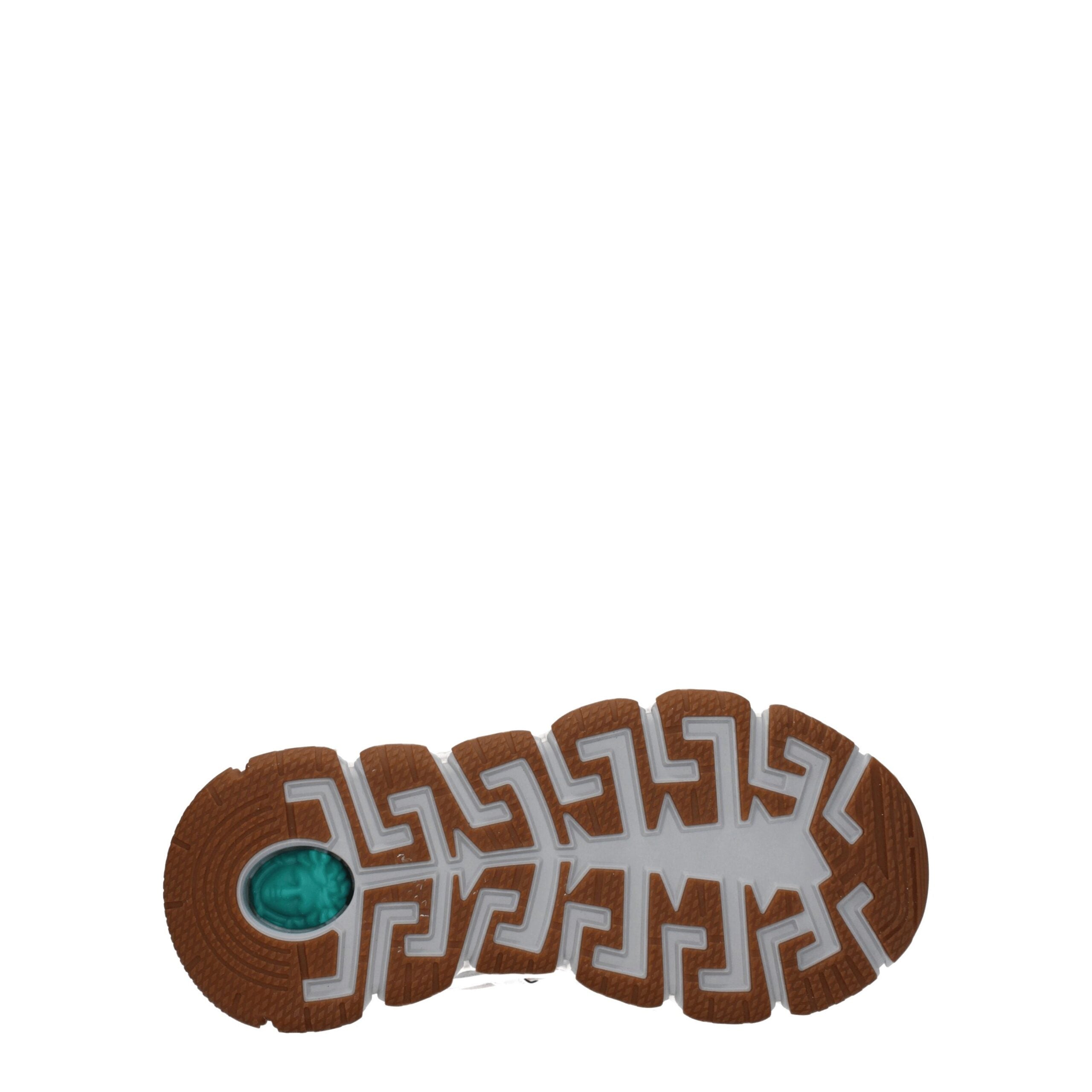 Versace Weißer Stoff Sportliche Turnschuhe