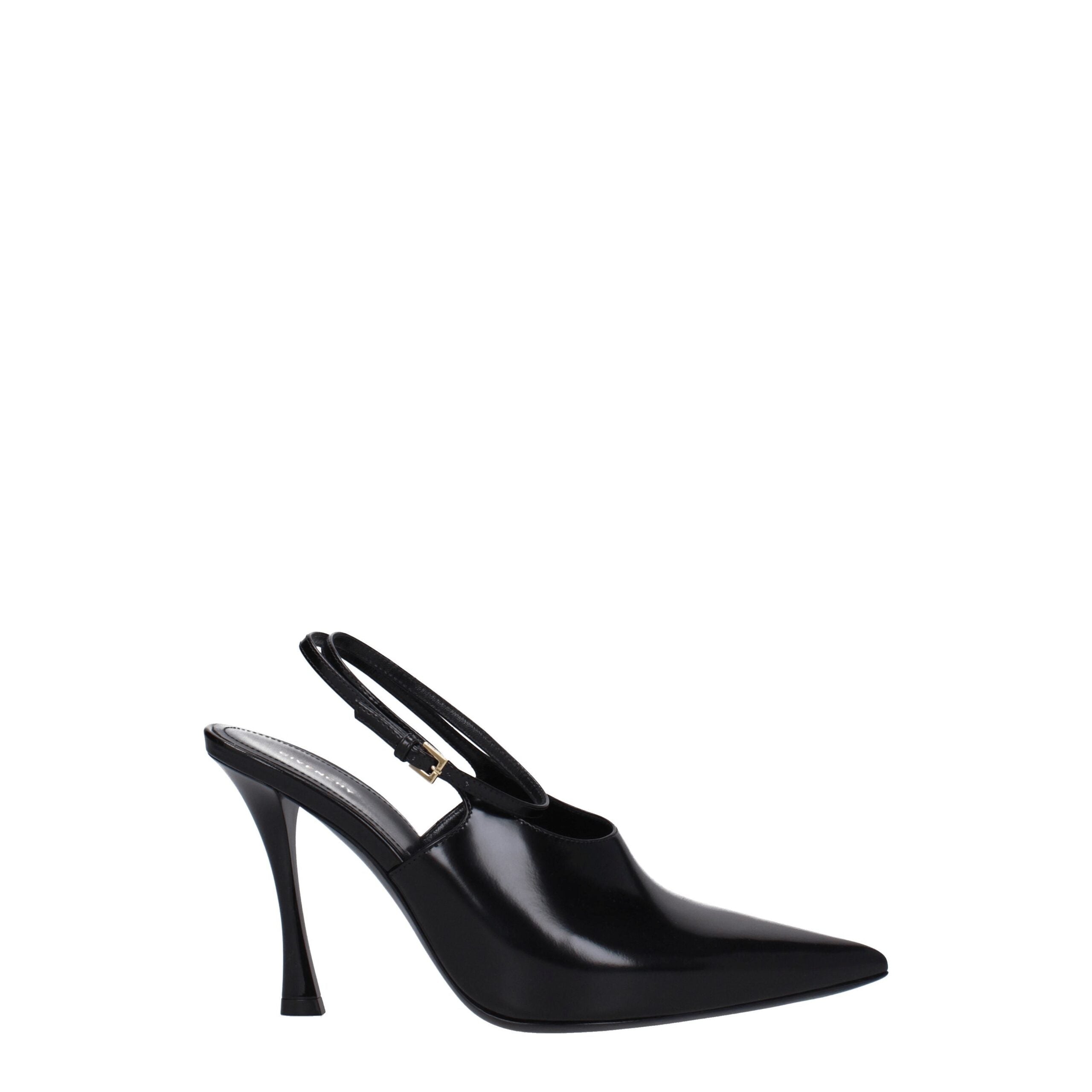 Givenchy Schwarze Leder-Pumps