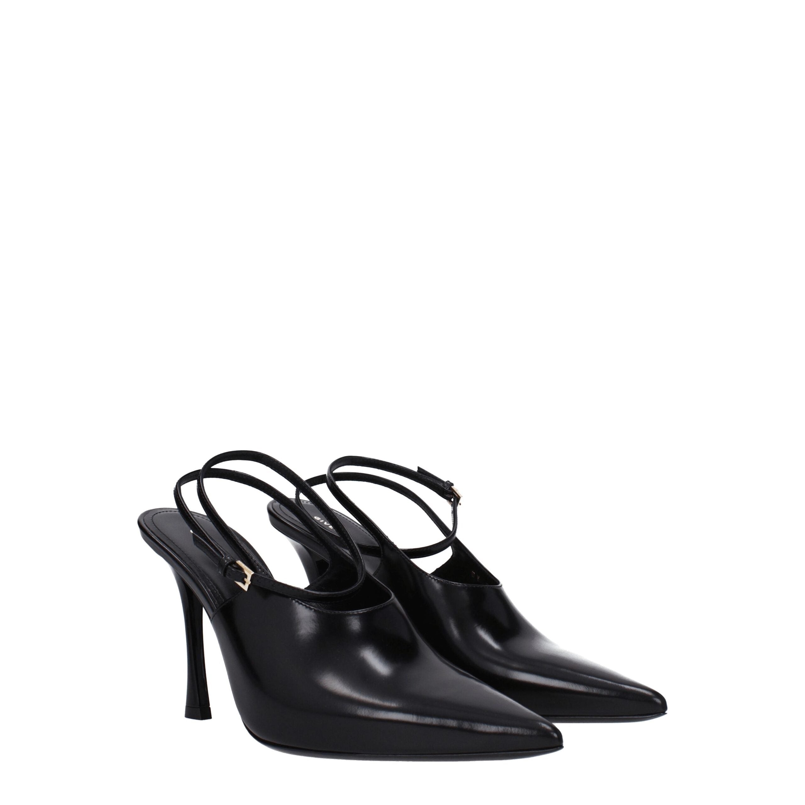 Givenchy Schwarze Leder-Pumps