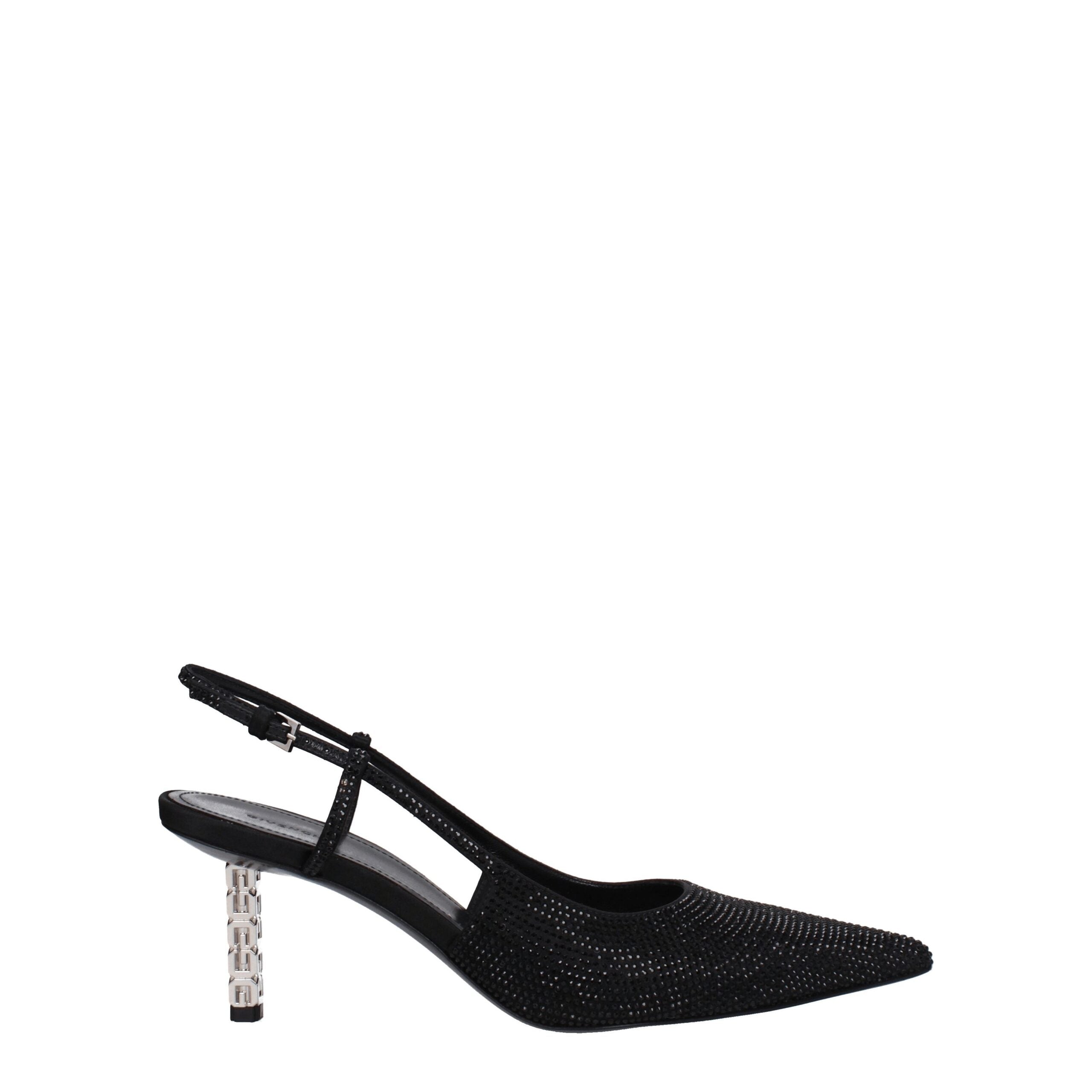 Givenchy Schwarze Stoffpumps