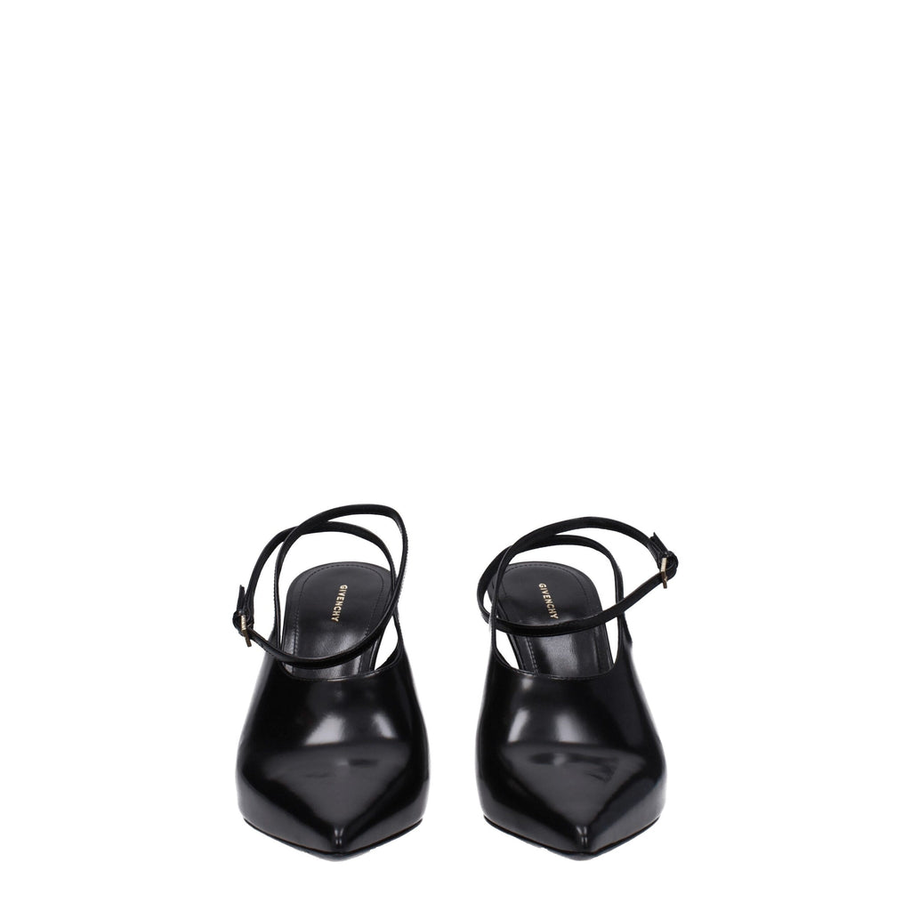 Givenchy Schwarze Leder-Pumps