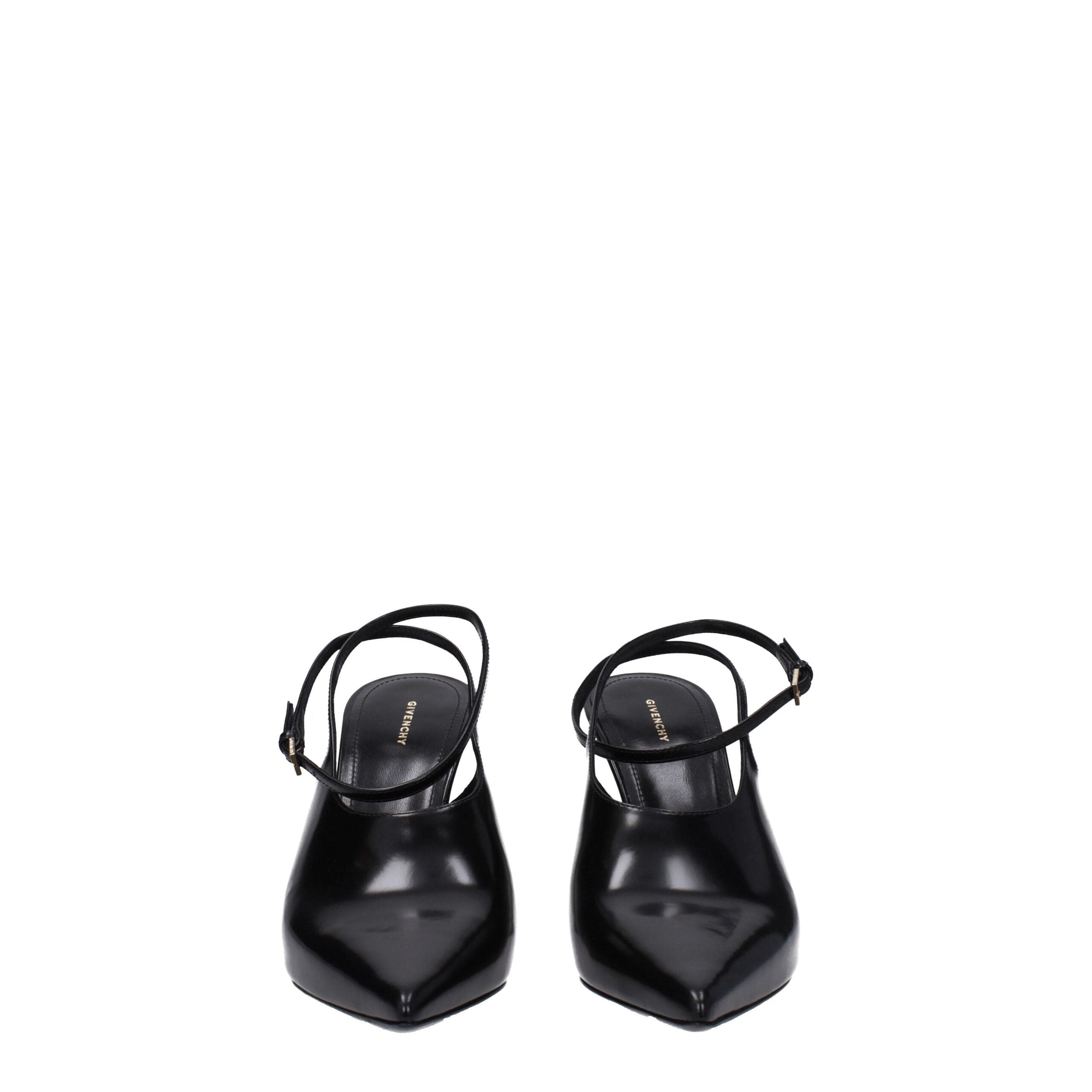 Givenchy Schwarze Leder-Pumps