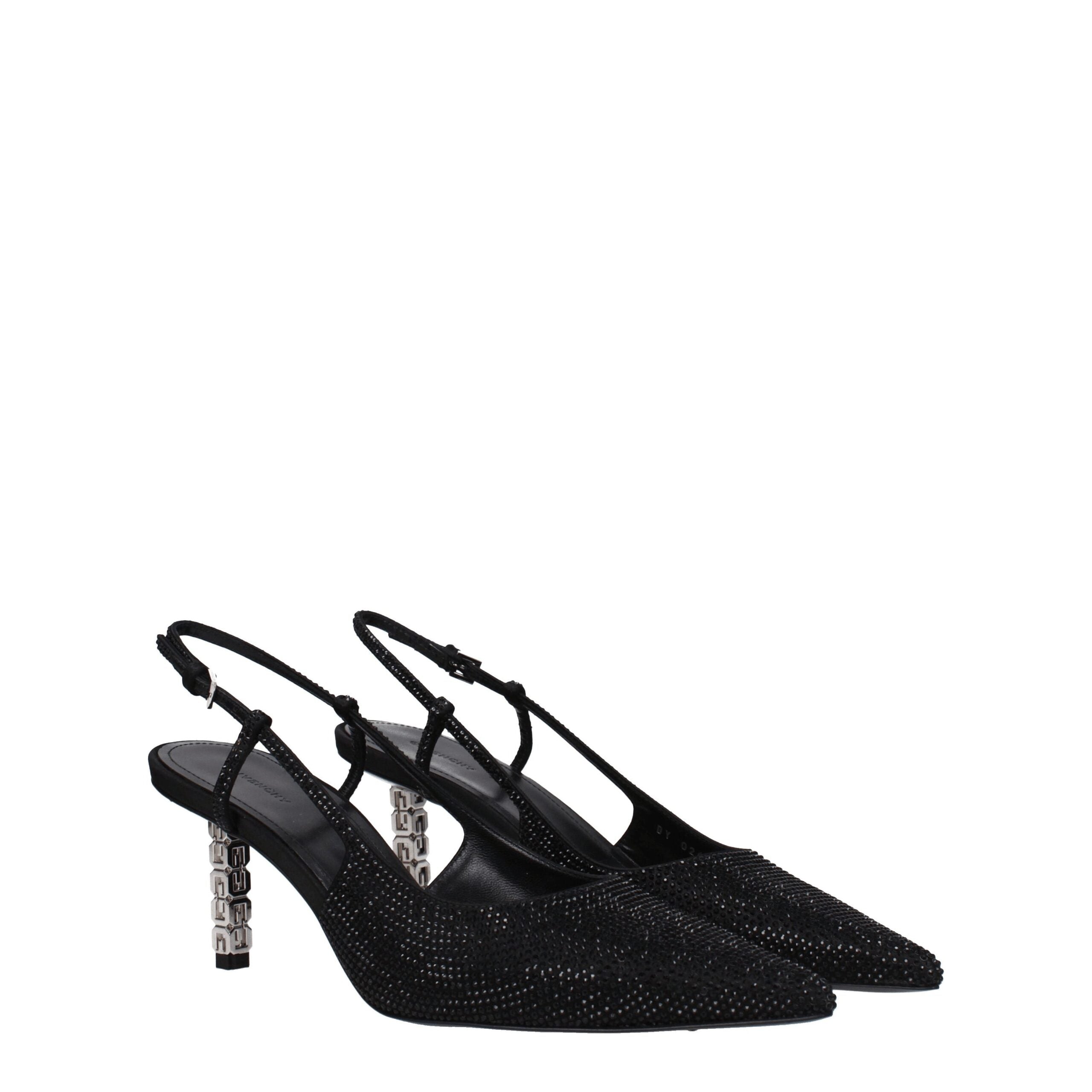 Givenchy Schwarze Stoffpumps