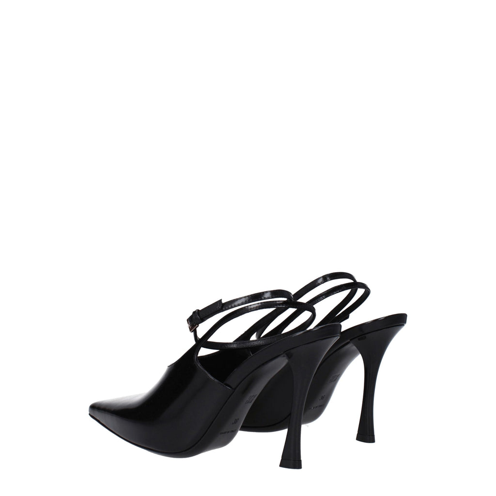 Givenchy Schwarze Leder-Pumps