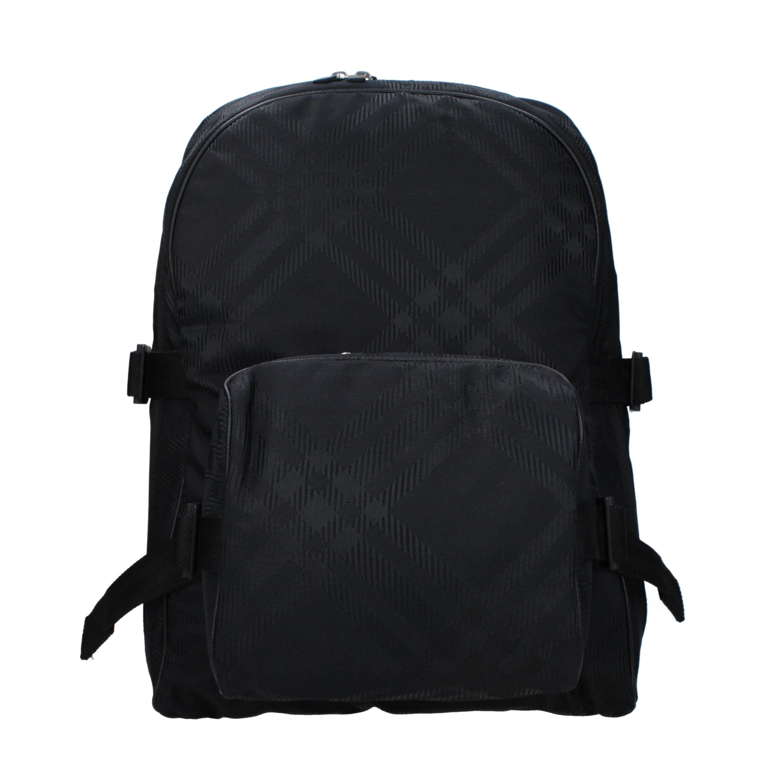 Burberry Schwarzer Stoffrucksack
