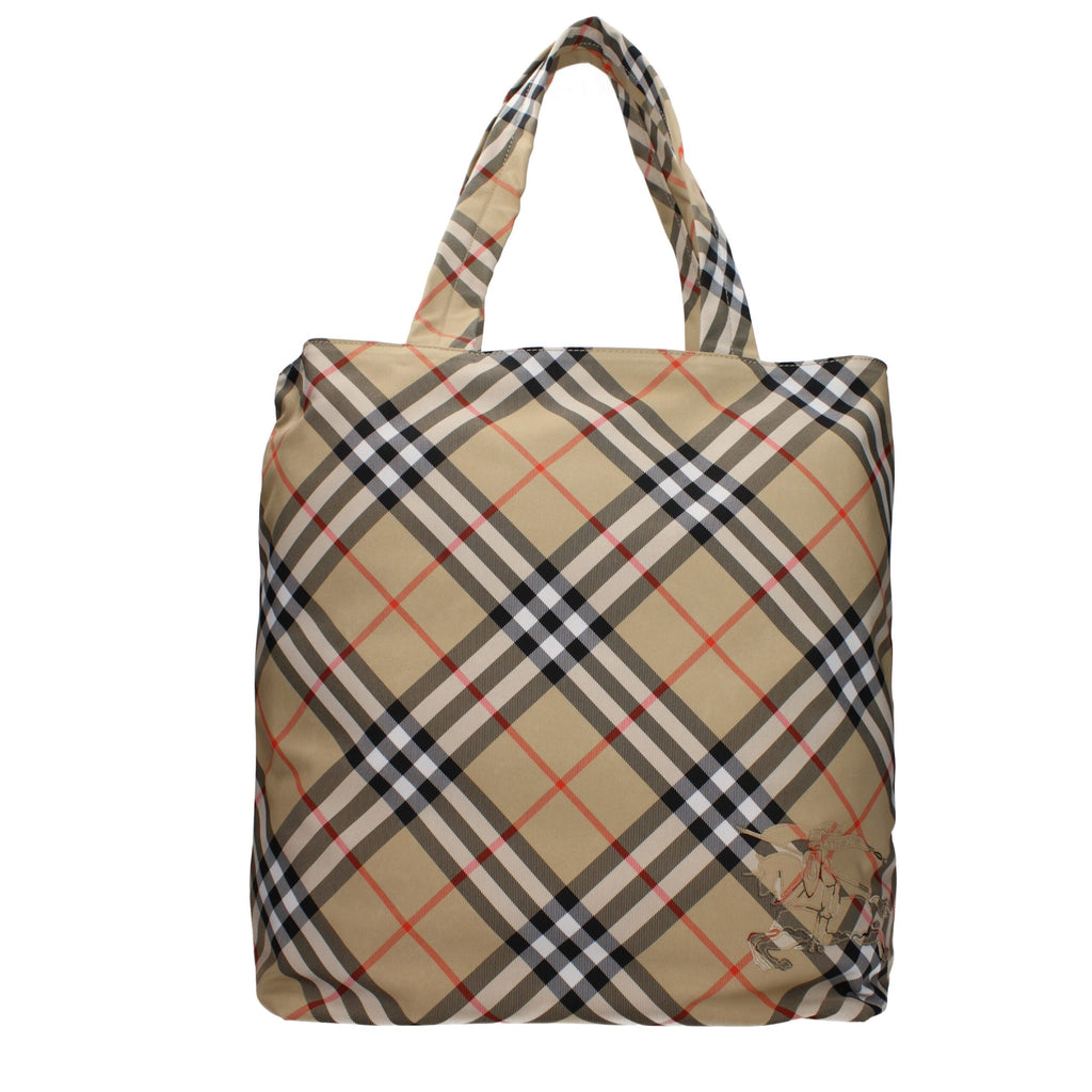 Burberry Beige Stoff Schultertasche