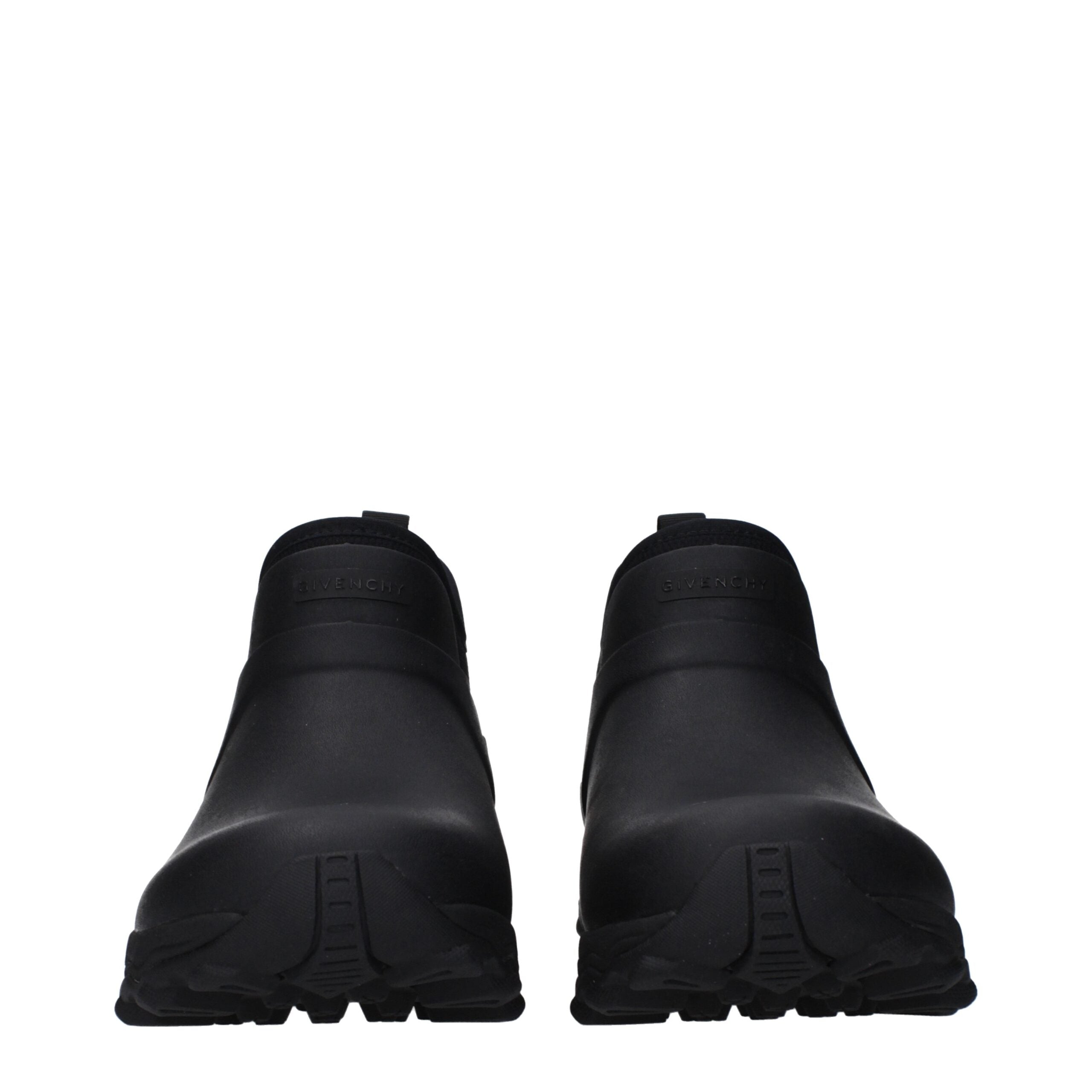 Givenchy Schwarze Baumwollstiefeletten