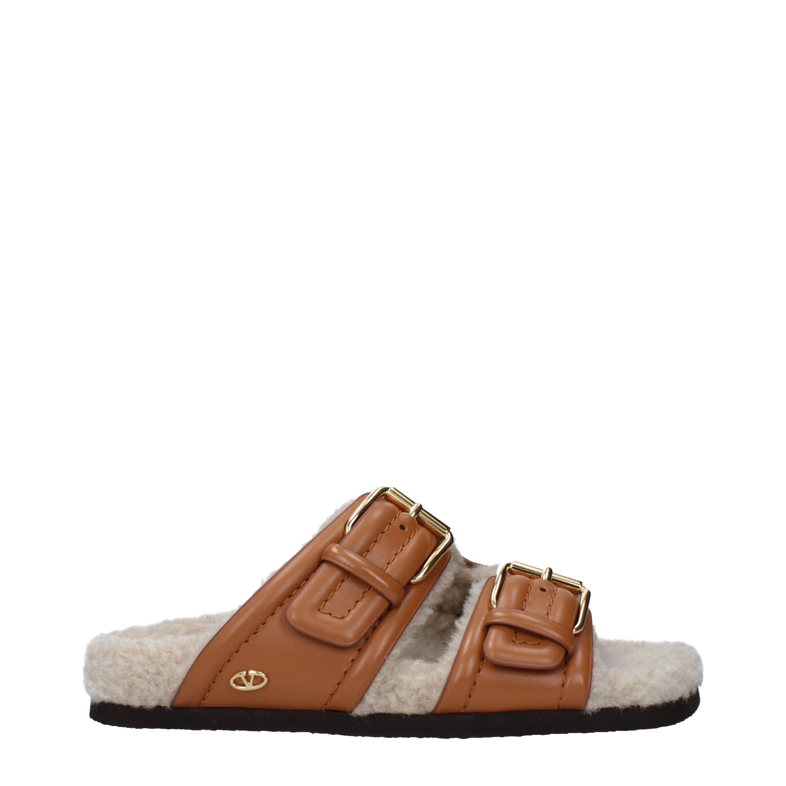 Valentino Garavani Braune Lederslipper