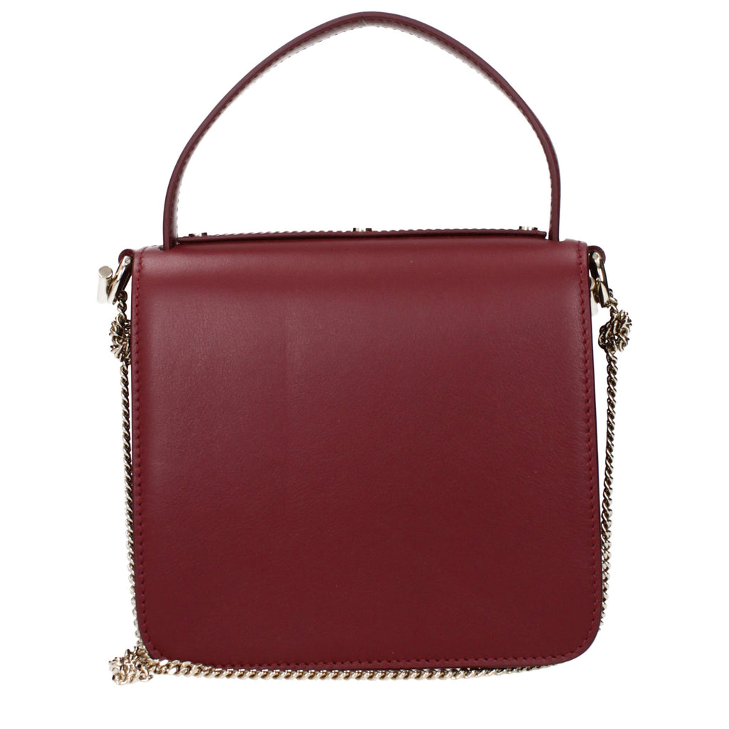 Chloé Rote Lederhandtasche