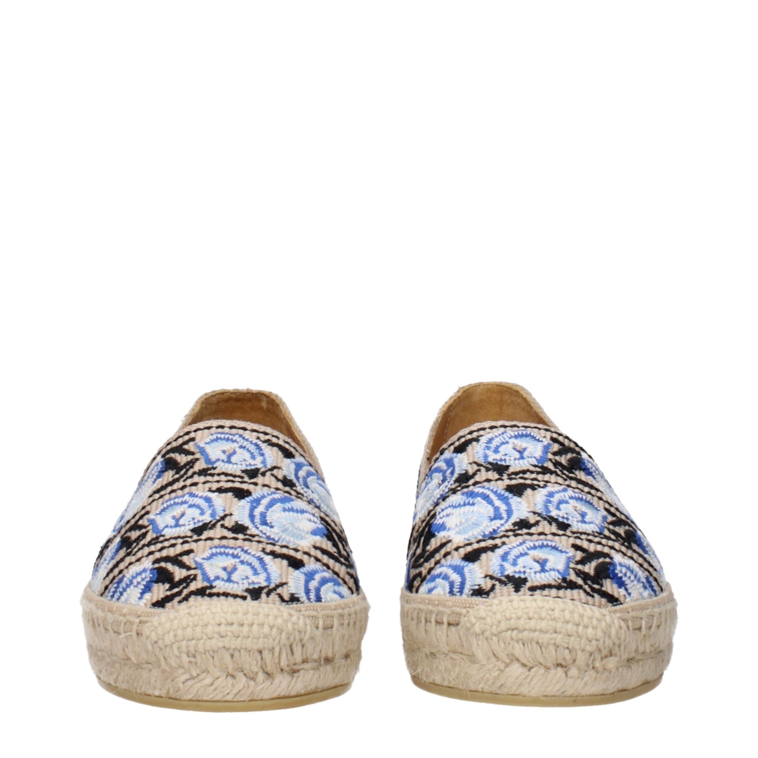 Prada Espadrilles aus beigem Stoff