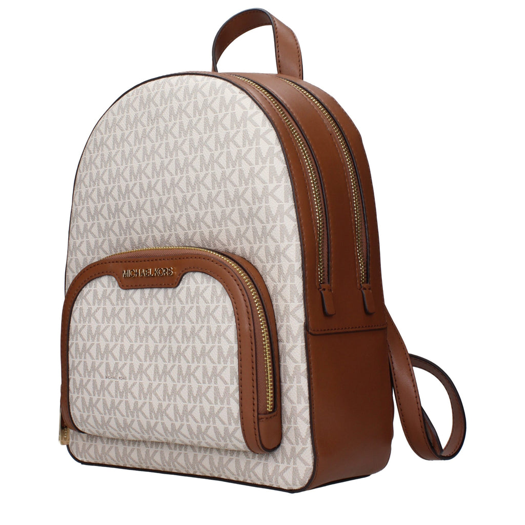 Michael Kors Beiger Stoffrucksack