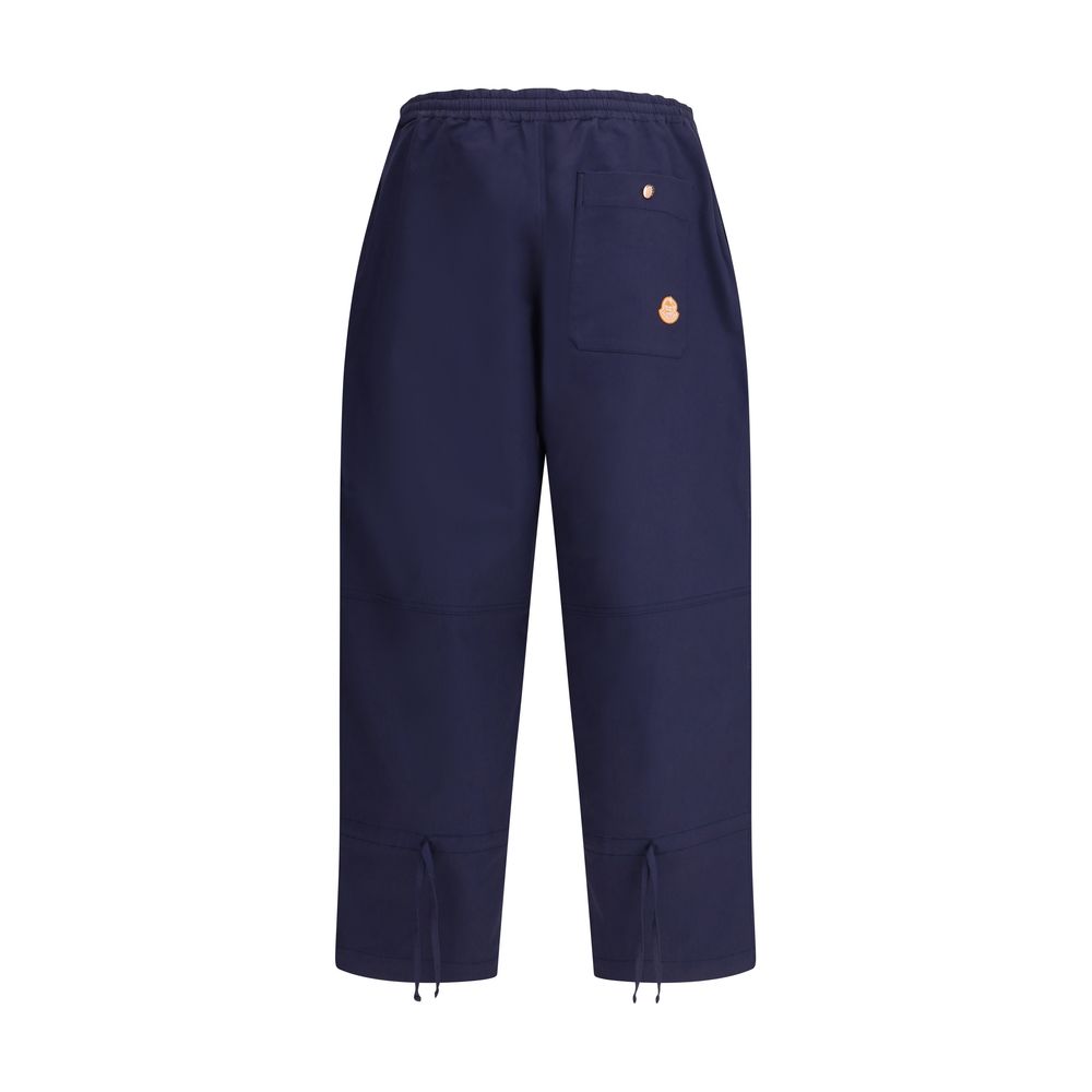 Moncler x Donald Glover Blaue Baumwoll-Chino