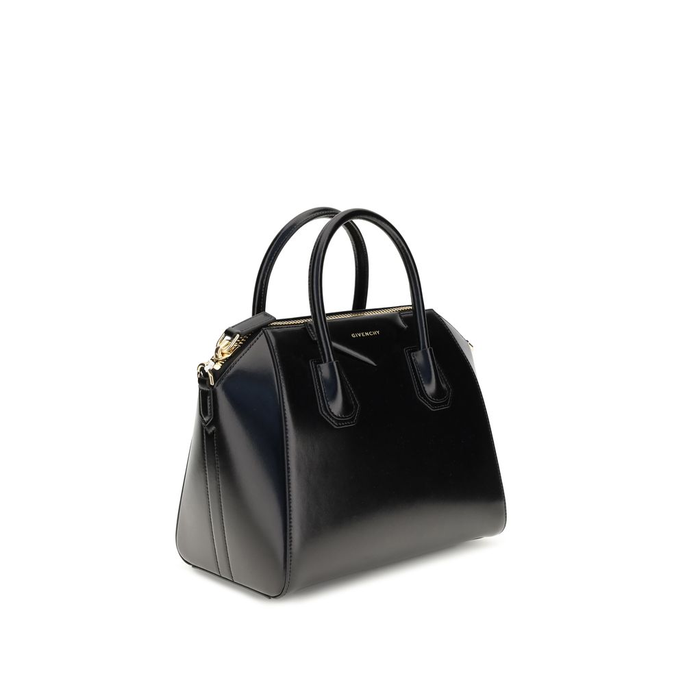 Givenchy Schwarze Kalbshaut Bos Taurus Handtasche