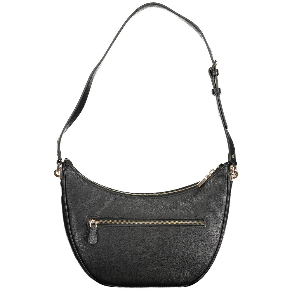 Guess Jeans Schwarz Polyethylen Frauen Handtasche