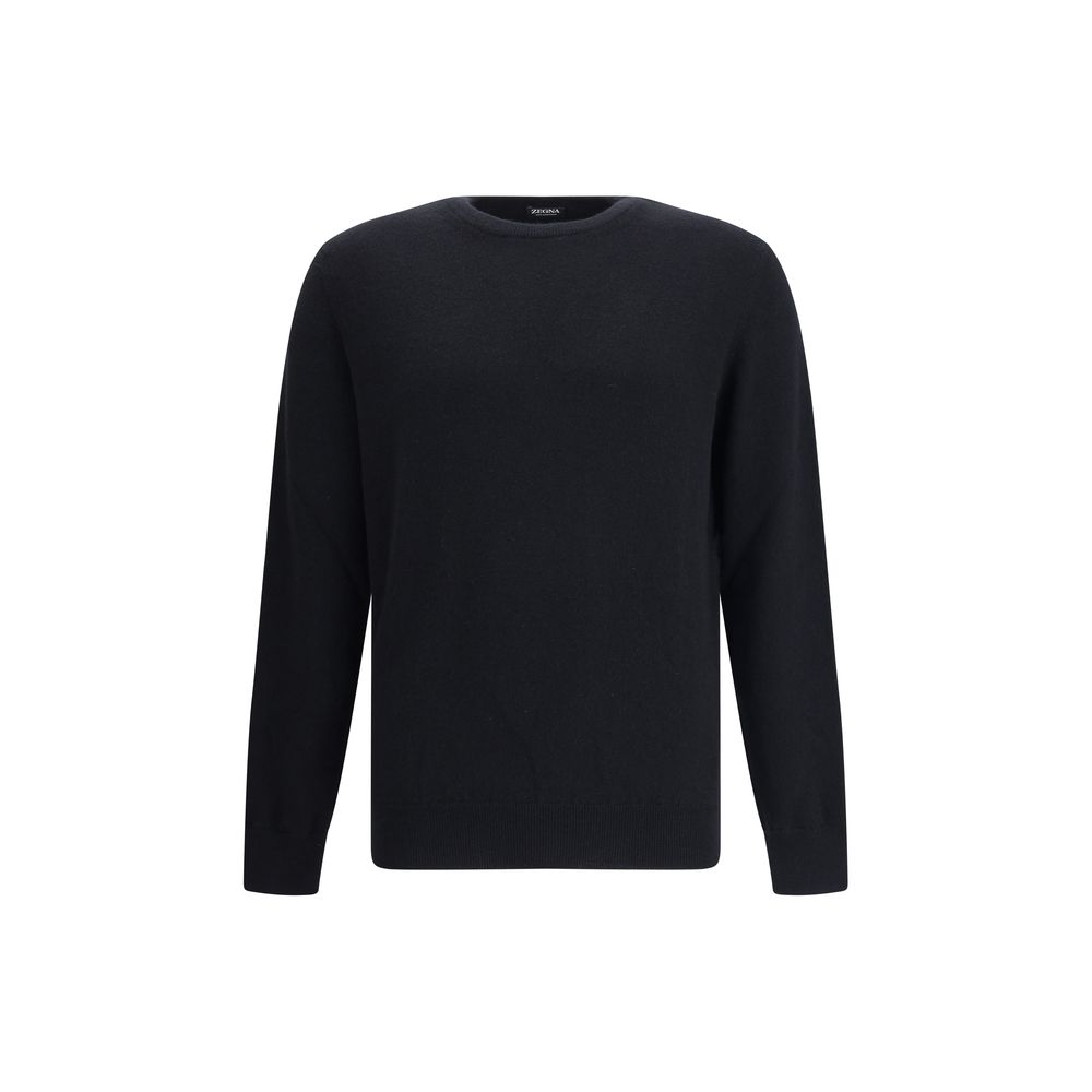 ZEGNA Schwarzer Kaschmir-Pullover
