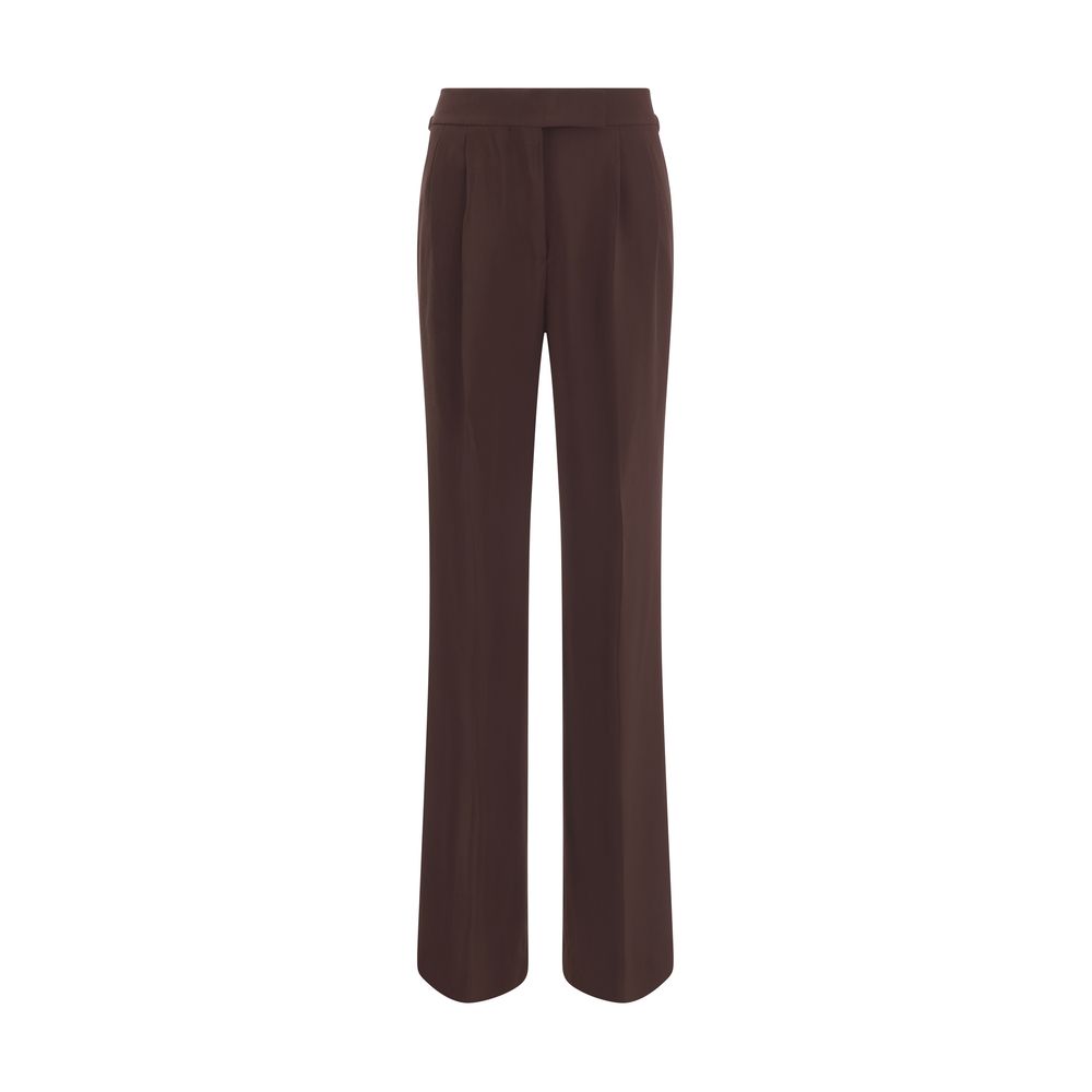 Tom Ford Braune Viskose-Hose für jeden Tag