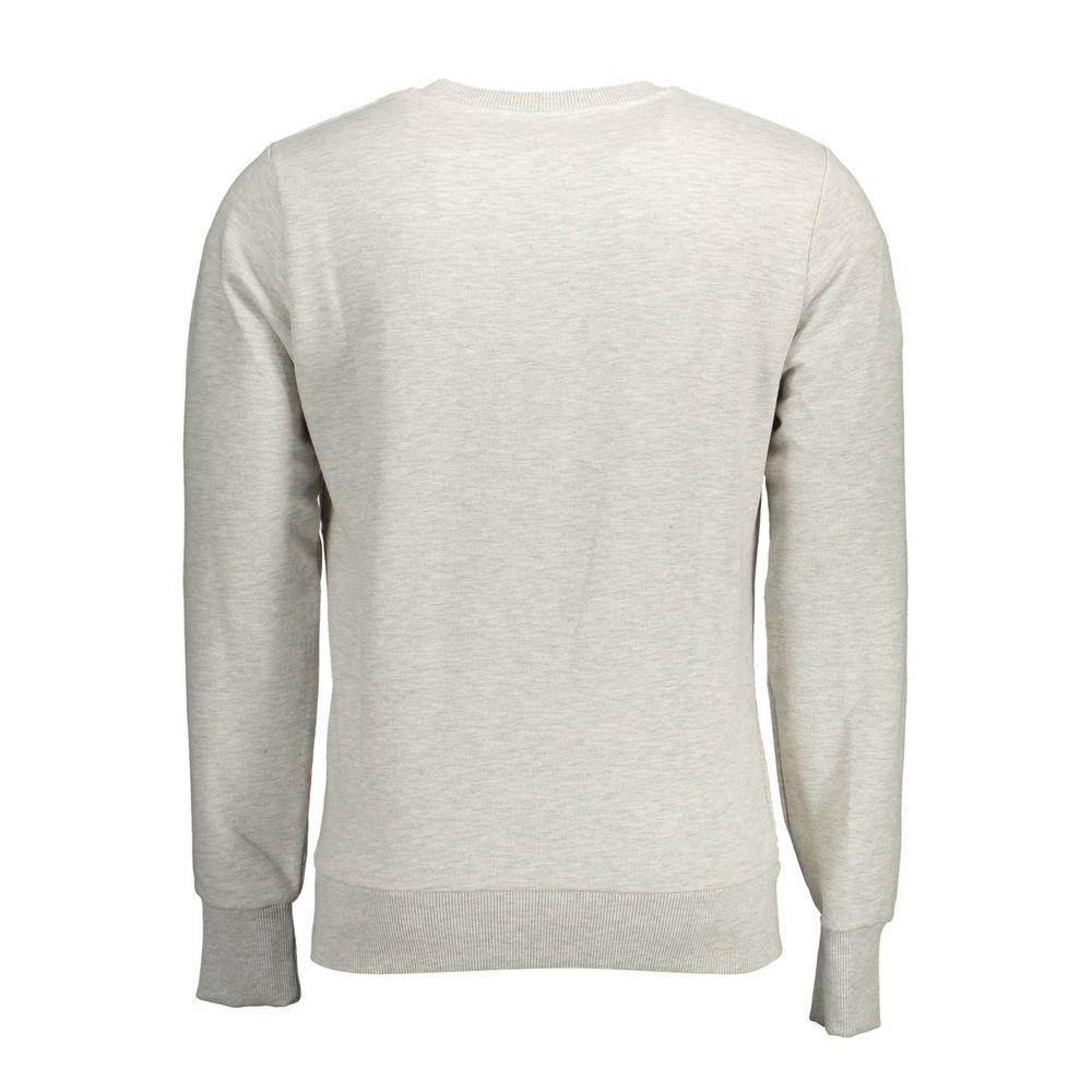 Superdry grey cotton sweater for men