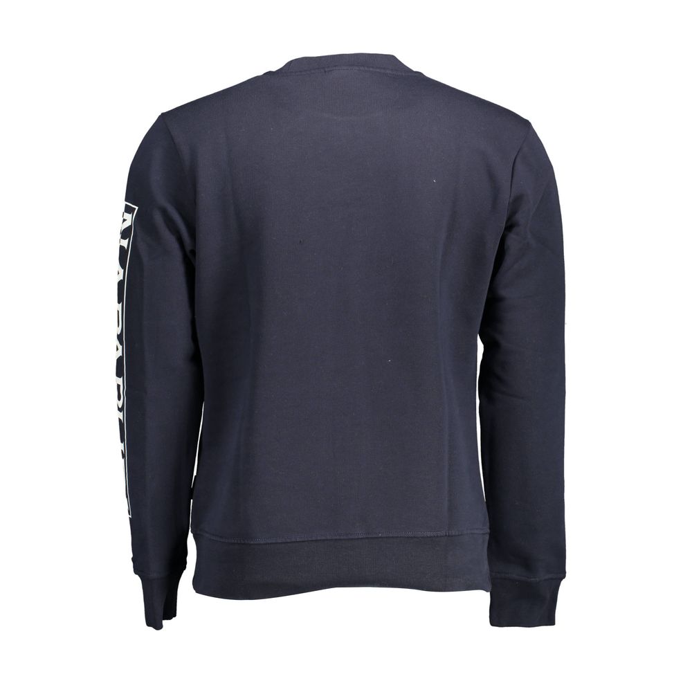 Napapijri Blauer Baumwollpullover für Männer