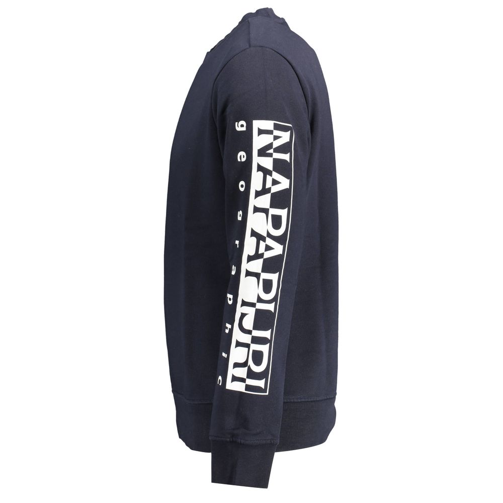 Napapijri Blauer Baumwollpullover für Männer