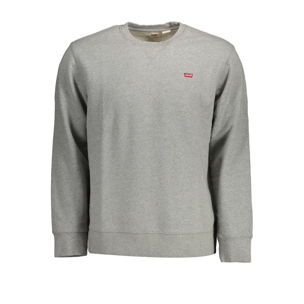 Levi's Grauer Herrenpullover aus Baumwolle