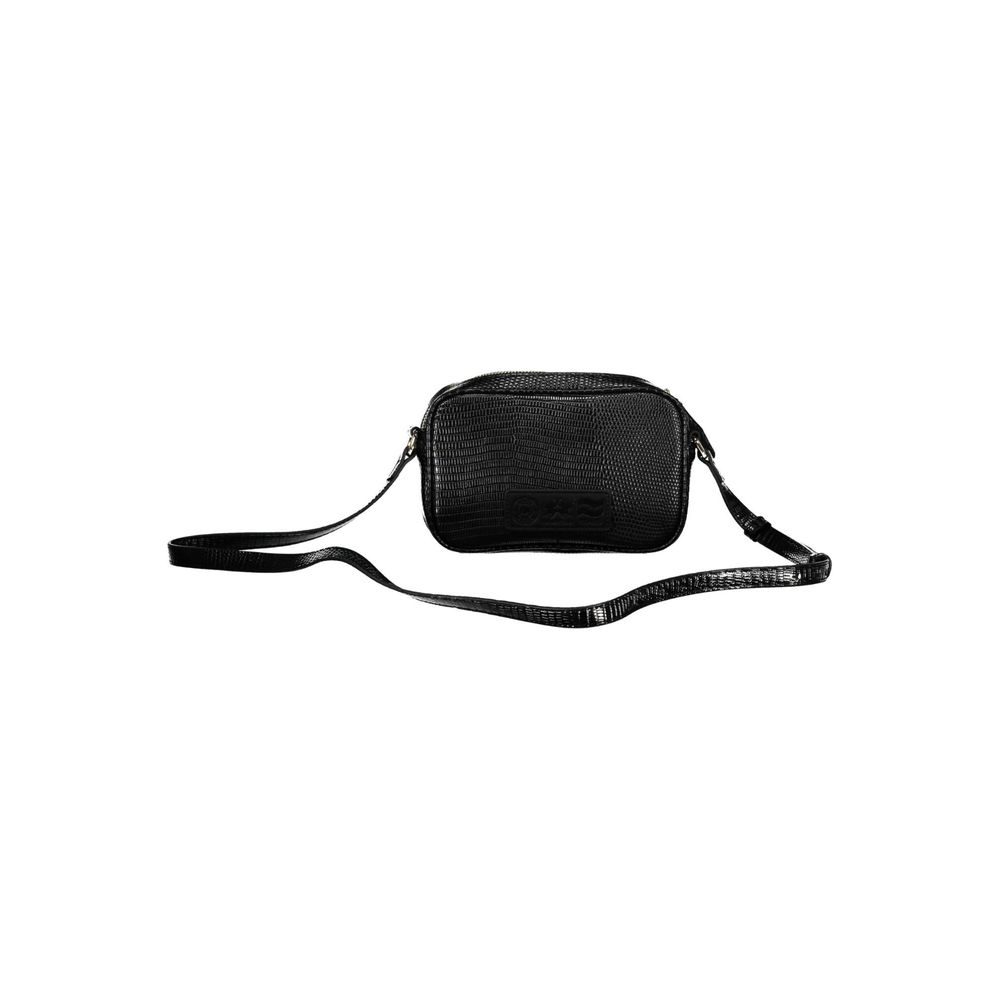 La Martina Schwarze Polyethylen-Handtasche