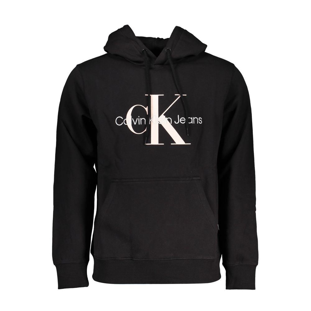 Calvin Klein Black Cotton Sweater for Men