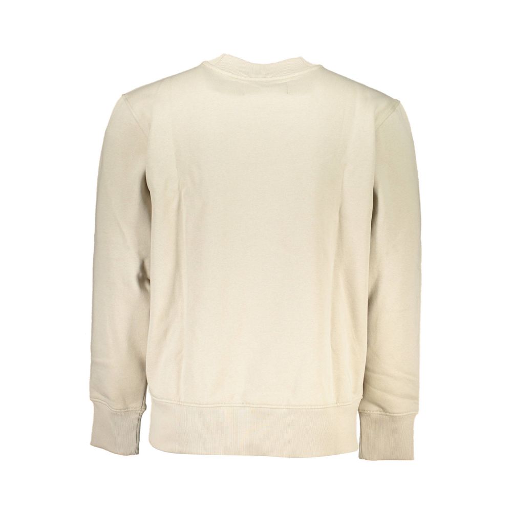 Calvin Klein Beige Cotton Men's Sweater