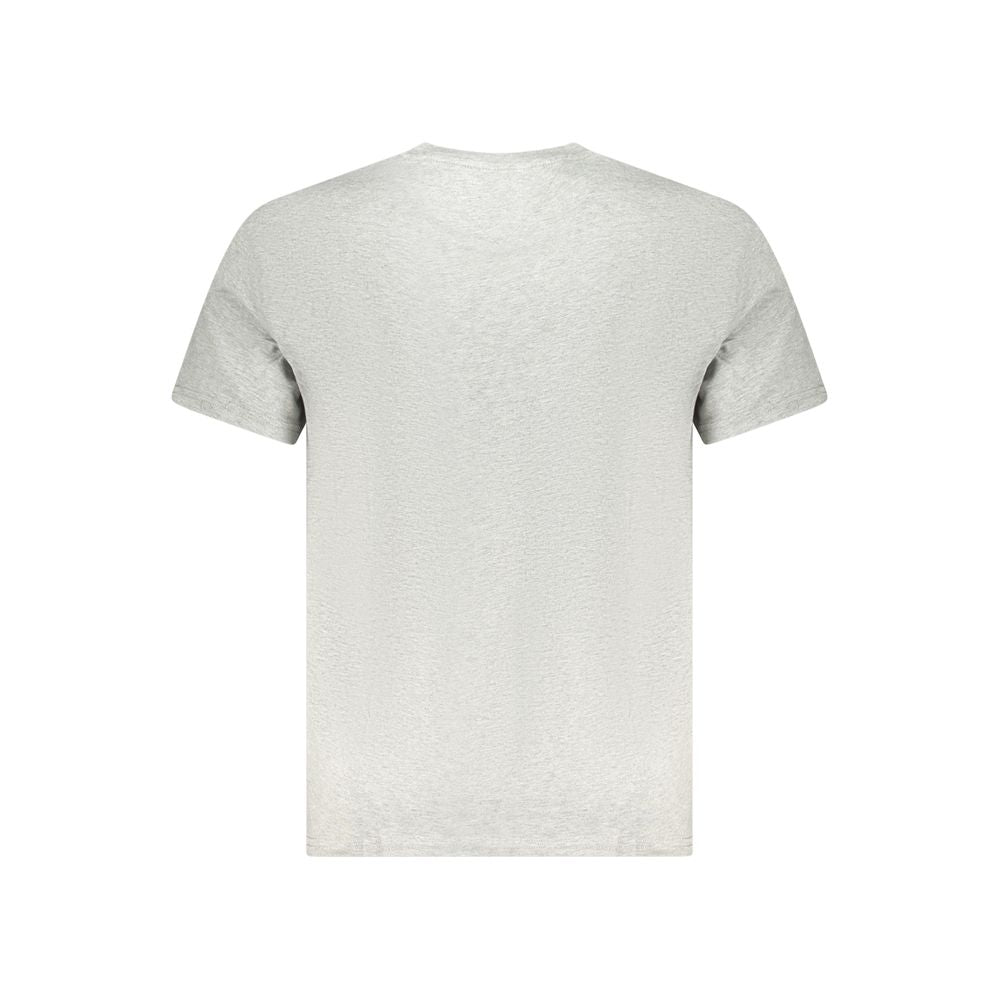 Tommy Hilfiger Graues Baumwoll-T-Shirt