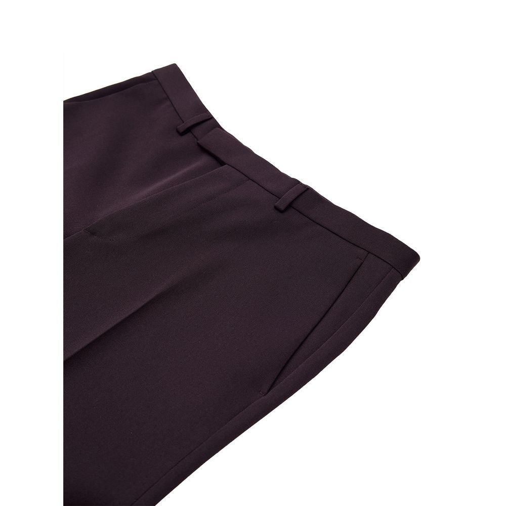 Gucci Elegante Woll-Hose in Bordeaux