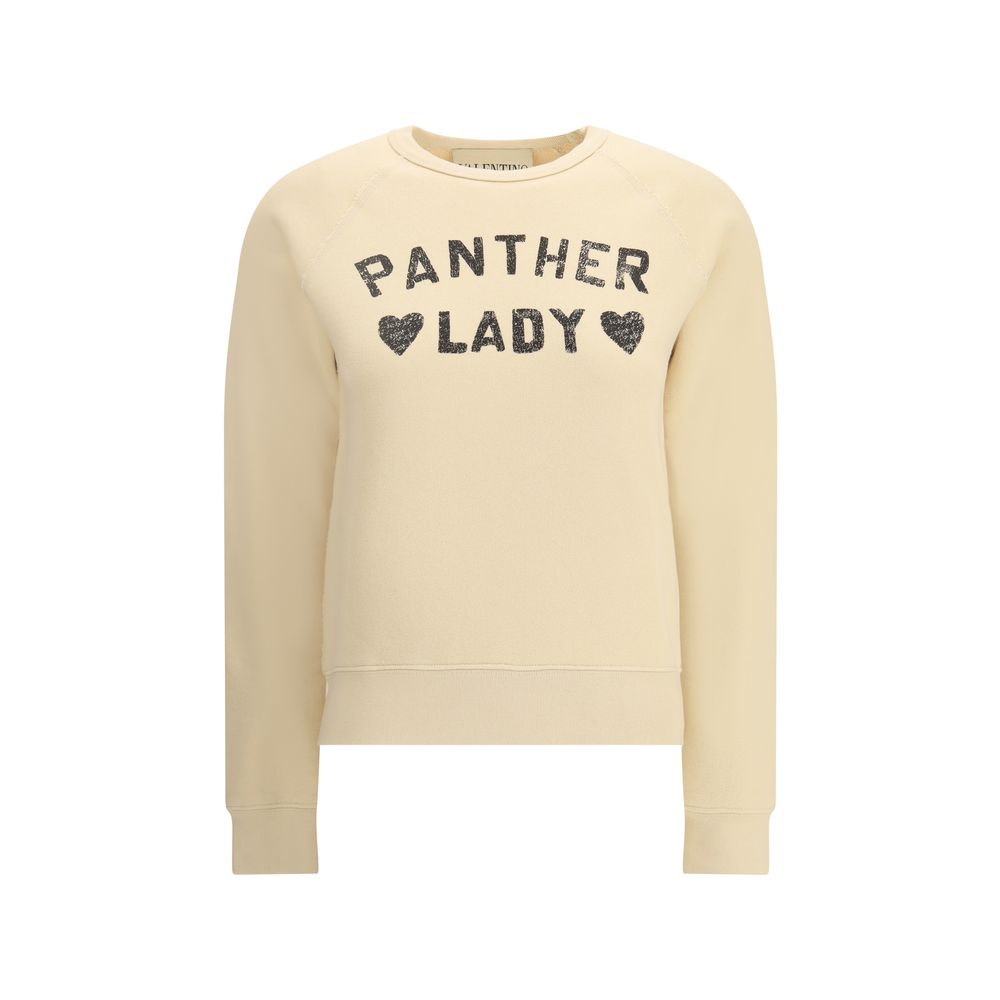 Valentino Beiger Baumwoll-Sweatshirt