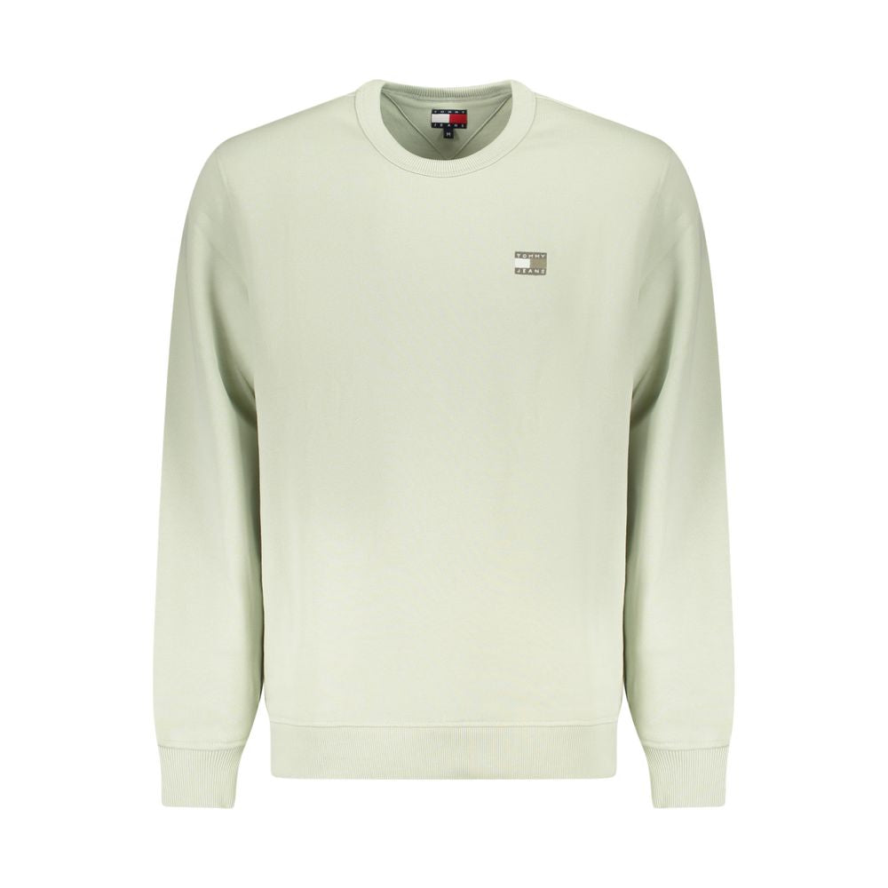 Tommy Hilfiger Grüner Baumwollpullover für Männer