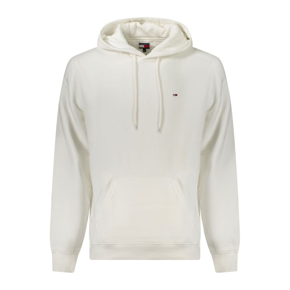 Tommy Hilfiger Weißer Baumwollpullover für Männer