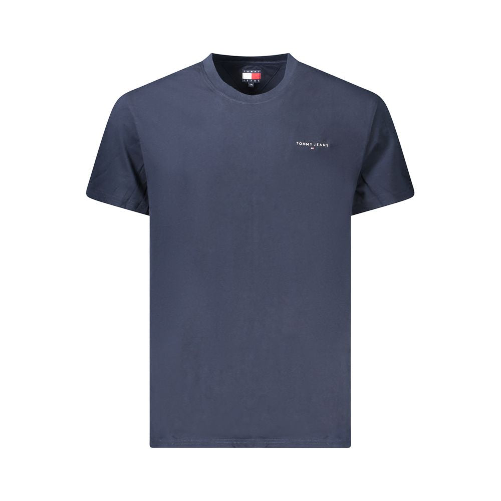 Tommy Hilfiger Blau Baumwolle Männer T-Shirt