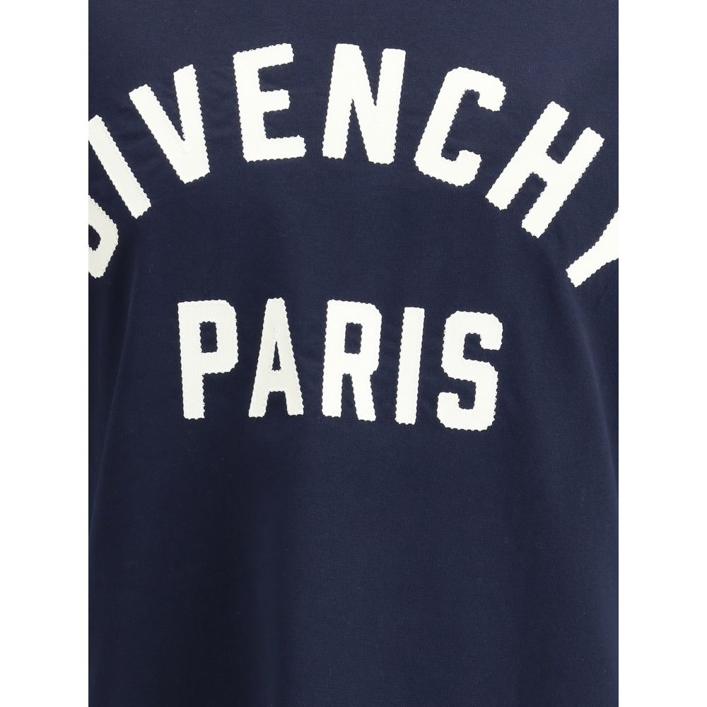 Givenchy Baumwoll-T-Shirt in Blau