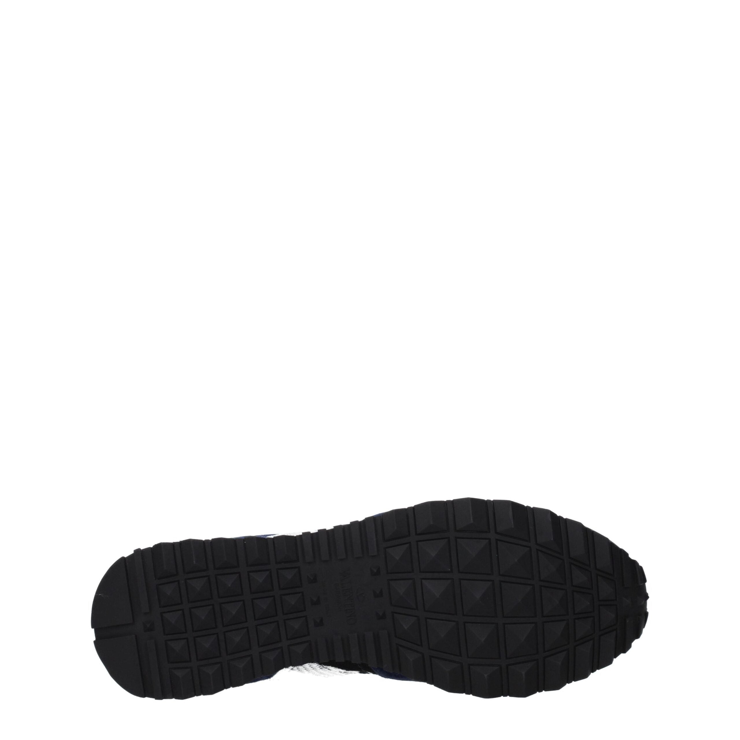 Valentino Garavani Graue Sportliche Turnschuhe aus Stoff