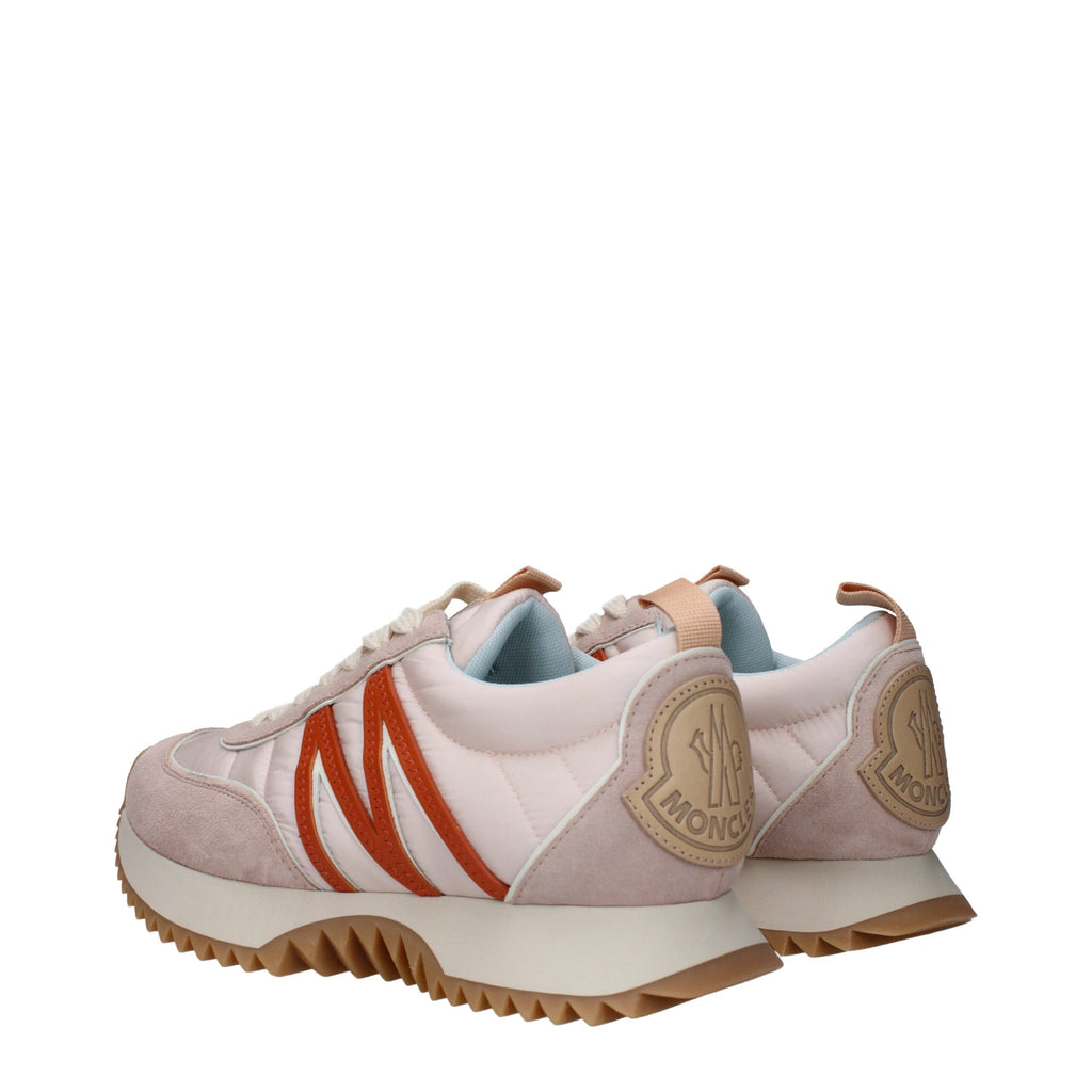 Moncler Rosa Stoff Chunky Sneakers