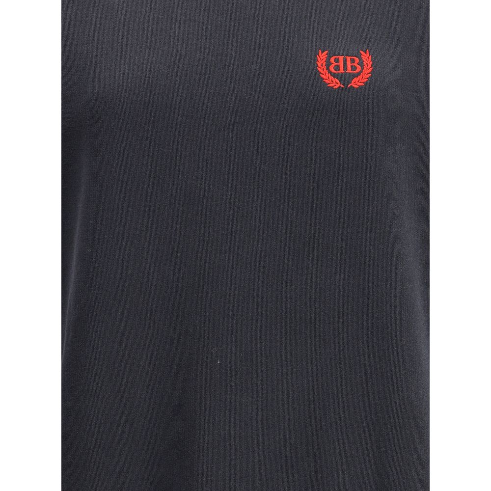 Balenciaga Schwarzes Baumwollkleid für jeden Tag