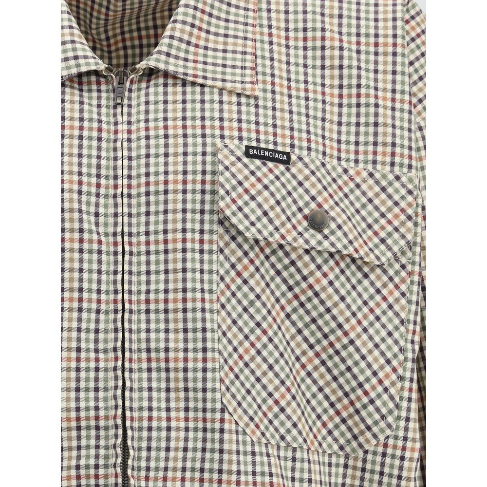 Balenciaga Baumwollmantel in Multicolor