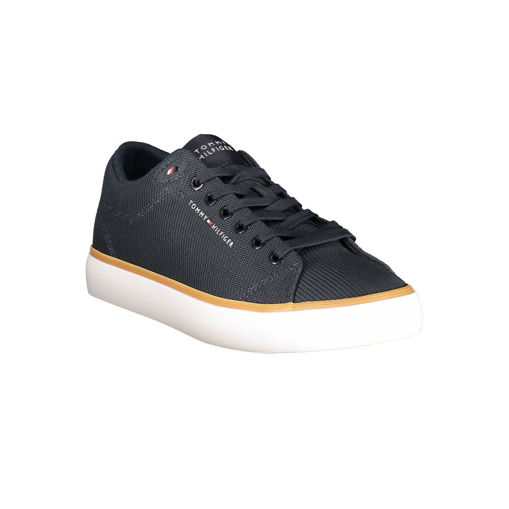 Tommy Hilfiger Blauer Polyester Herren Sneaker