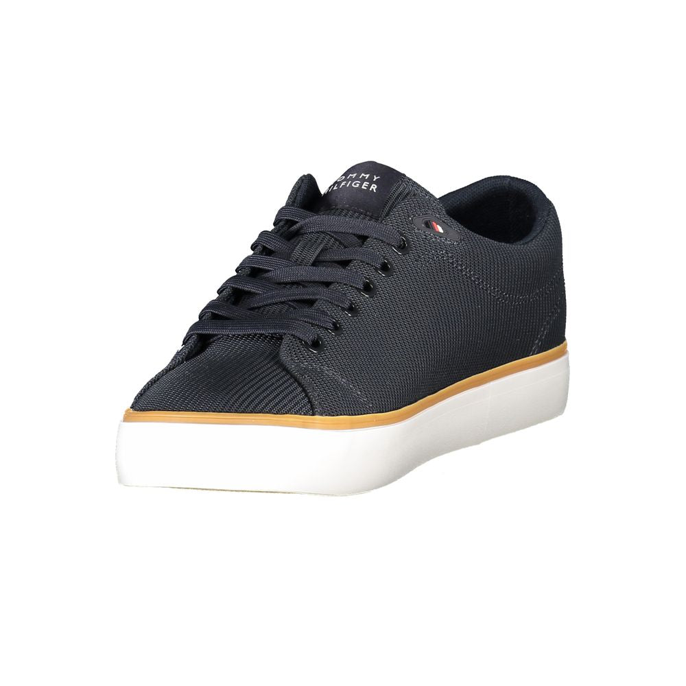 Tommy Hilfiger Blauer Polyester Herren Sneaker