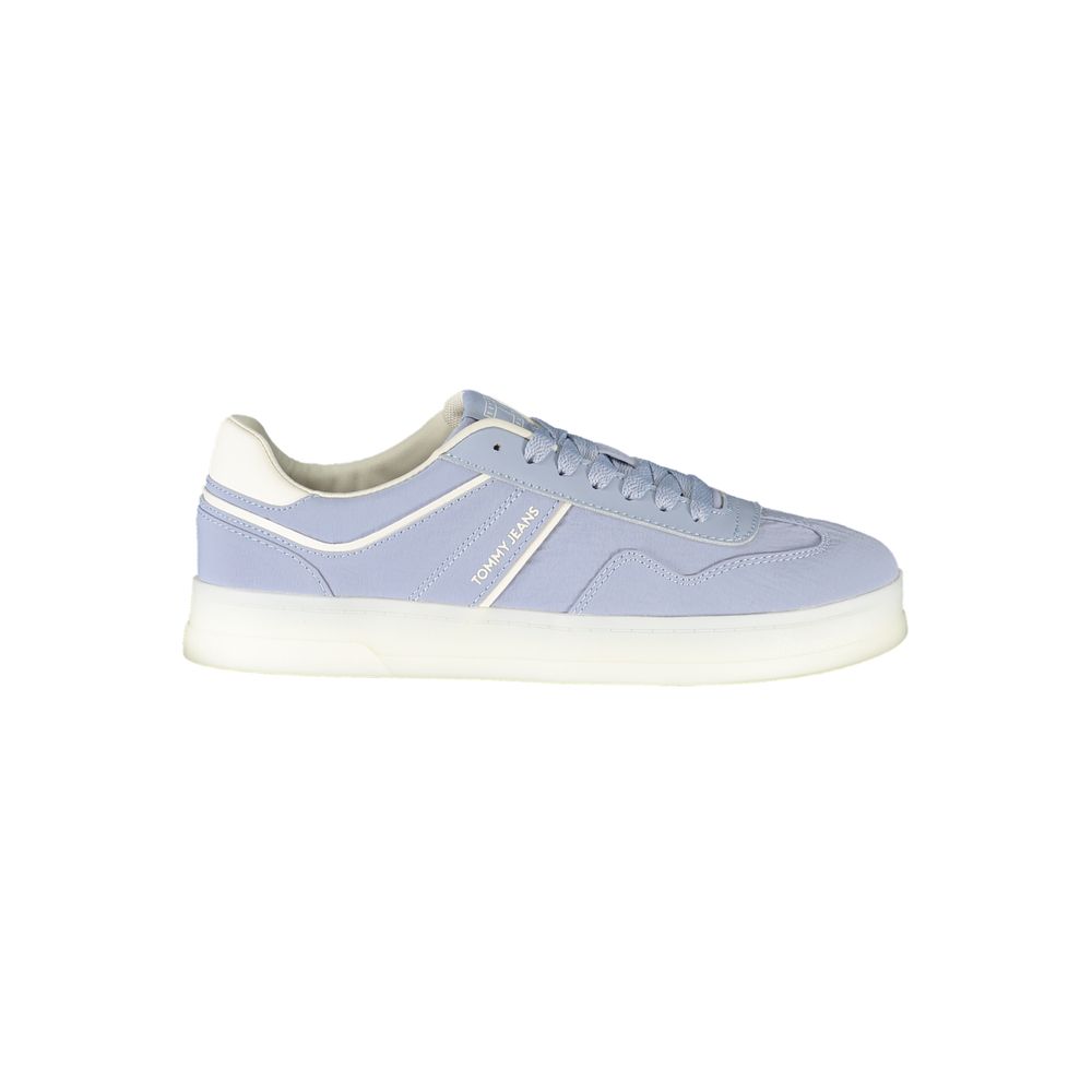 Baskets Tommy Hilfiger en cuir bleu pour femmes