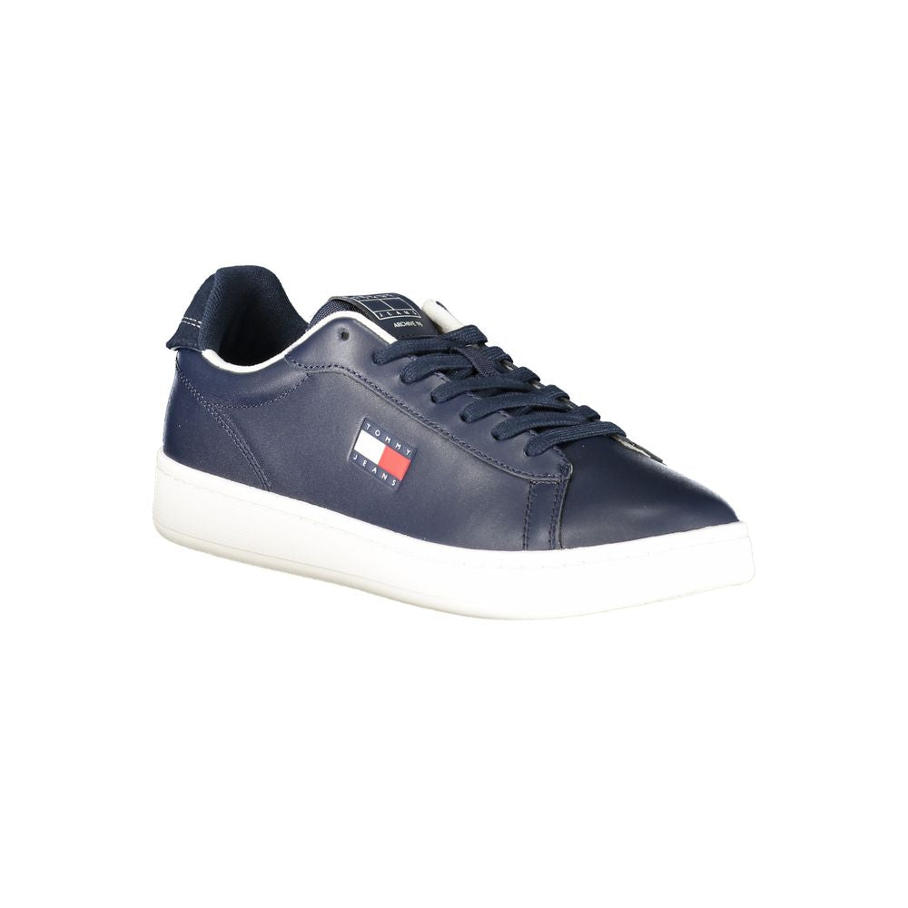 Tommy Hilfiger Blauer Polyester-Sneaker