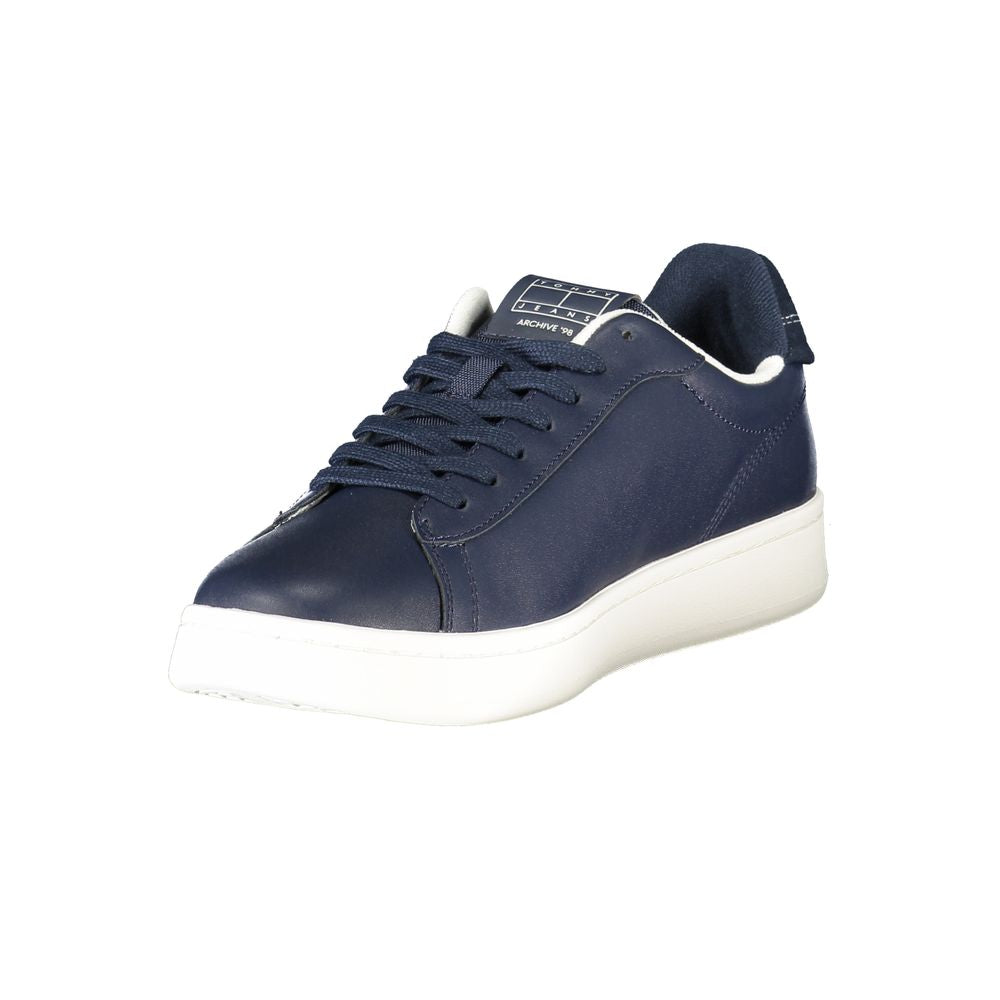 Tommy Hilfiger Blauer Polyester-Sneaker
